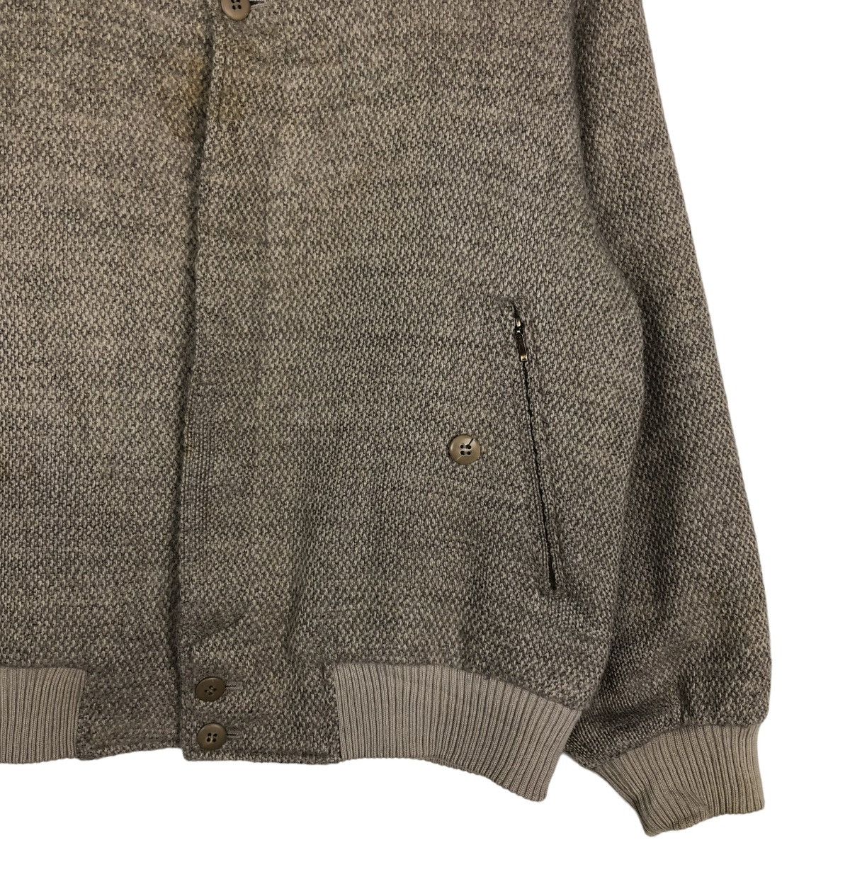 Vintage 🔥VINTAGE WOOL BOMBER JACKET HERRINGBONE WOODHOUSE JAPAN Size US M / EU 48-50 / 2 - 5 Thumbnail