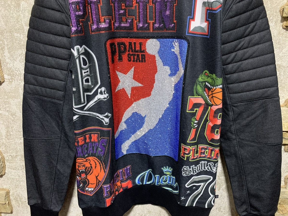 Philipp Plein Philipp Plein basketball rhinestone printed sweatshirt Size US L / EU 52-54 / 3 - 3 Thumbnail