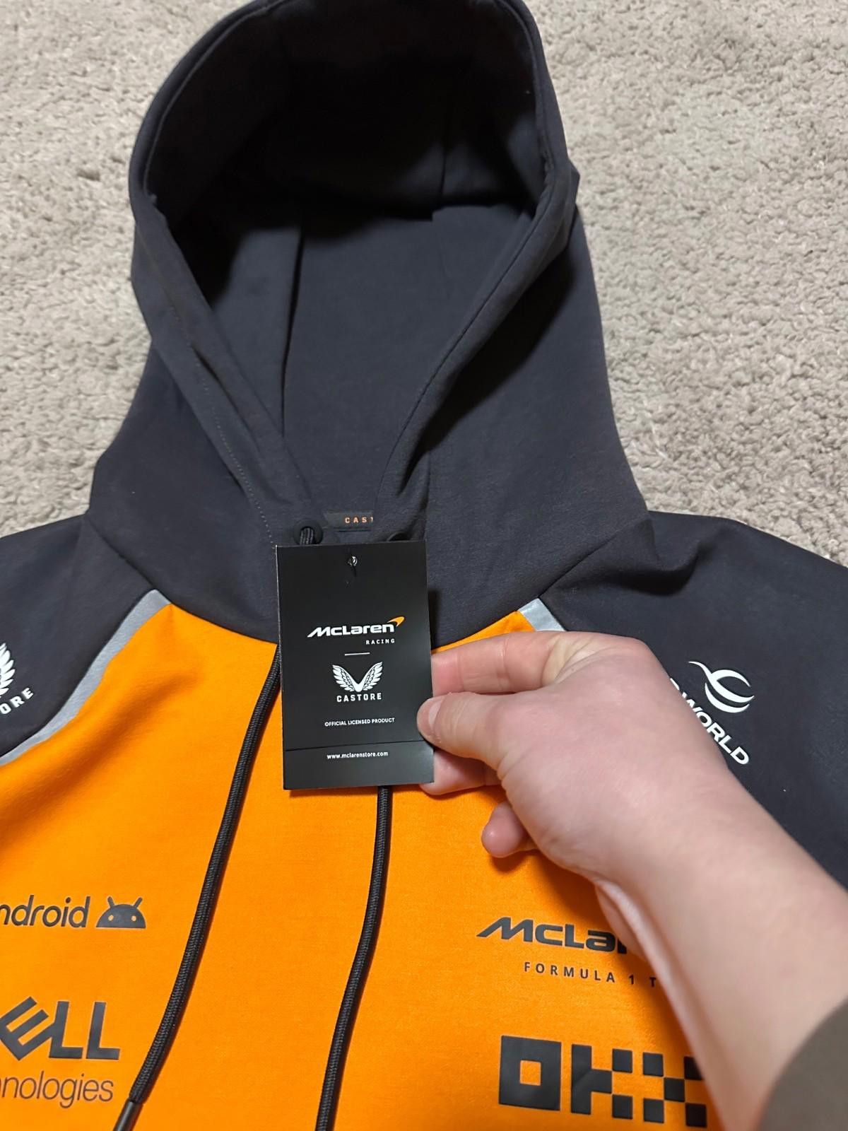 Castore CASTORE 2025 McLaren F1 UK Mens Team Hooded Sweatshirt XL Size US XL / EU 56 / 4 - 5 Thumbnail