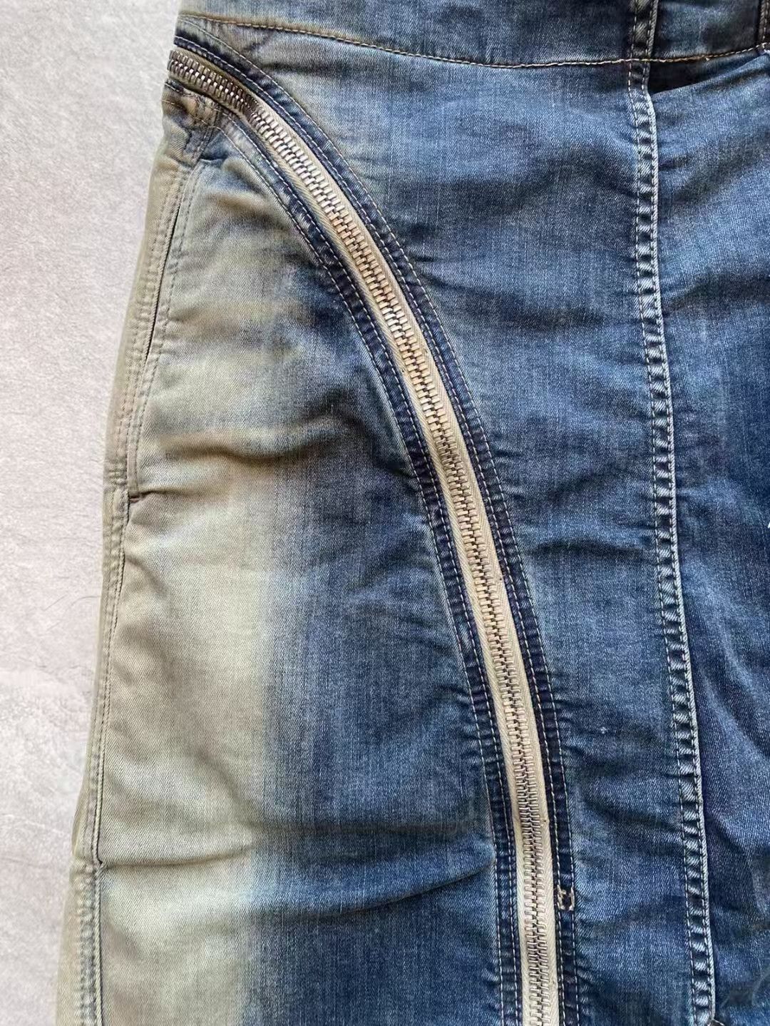 Rick Owens Rick Owens Distressed Denim Cargo Shorts-yw Size US 30 / EU 46 - 5 Thumbnail