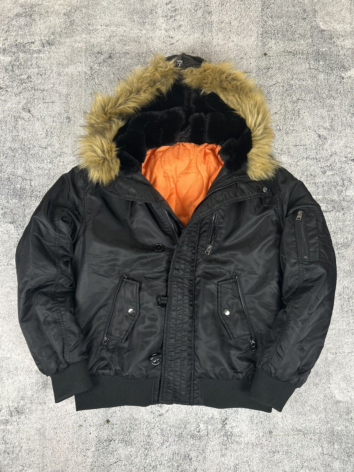 ma-1 bomber jacket n2b opium alpha