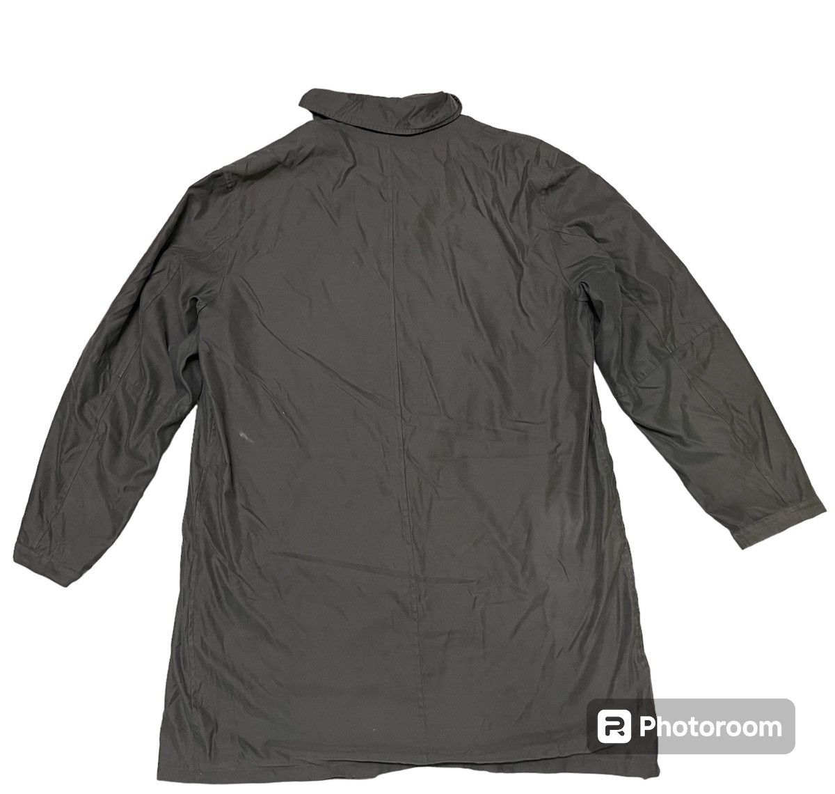 Yohji Yamamoto 90s YOHJI YAMAMOTO LONG JACKET OVERALL FADED Size US XL / EU 56 / 4 - 2 Thumbnail