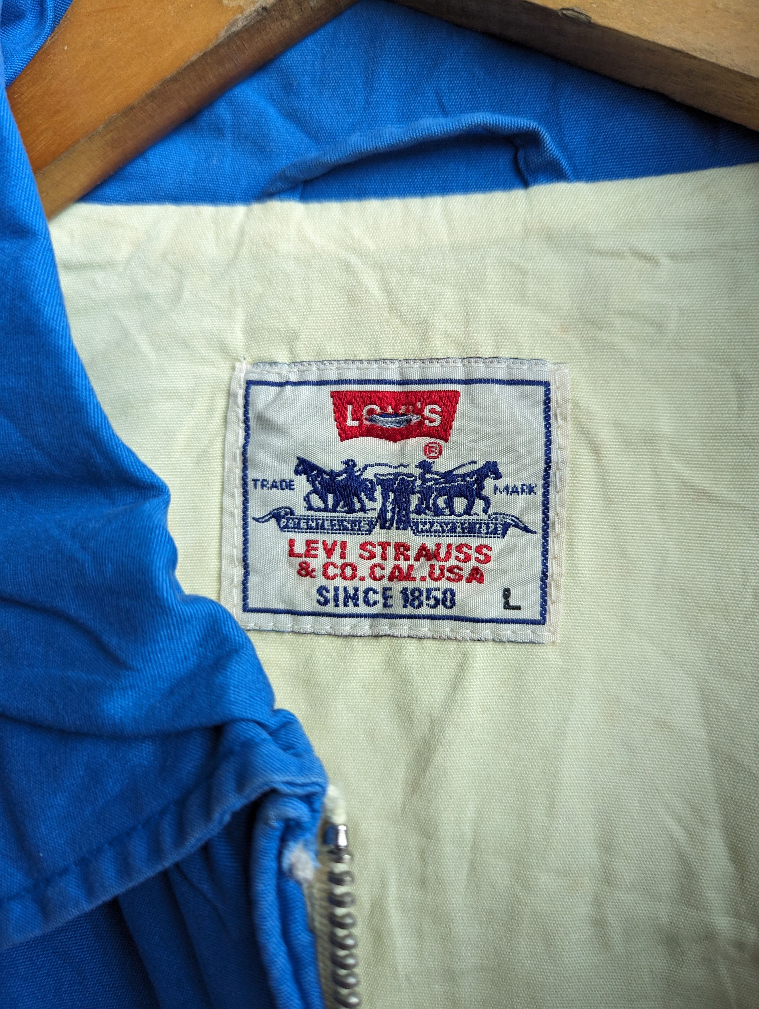 Levi's Vintage 90s Levi's Zipper Jacket Size US L / EU 52-54 / 3 - 11 Thumbnail