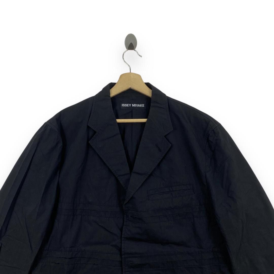 Issey Miyake Vintage ISSEY MIYAKE JAPAN Pocket Button Coat Jacket Size 44R - 2 Thumbnail