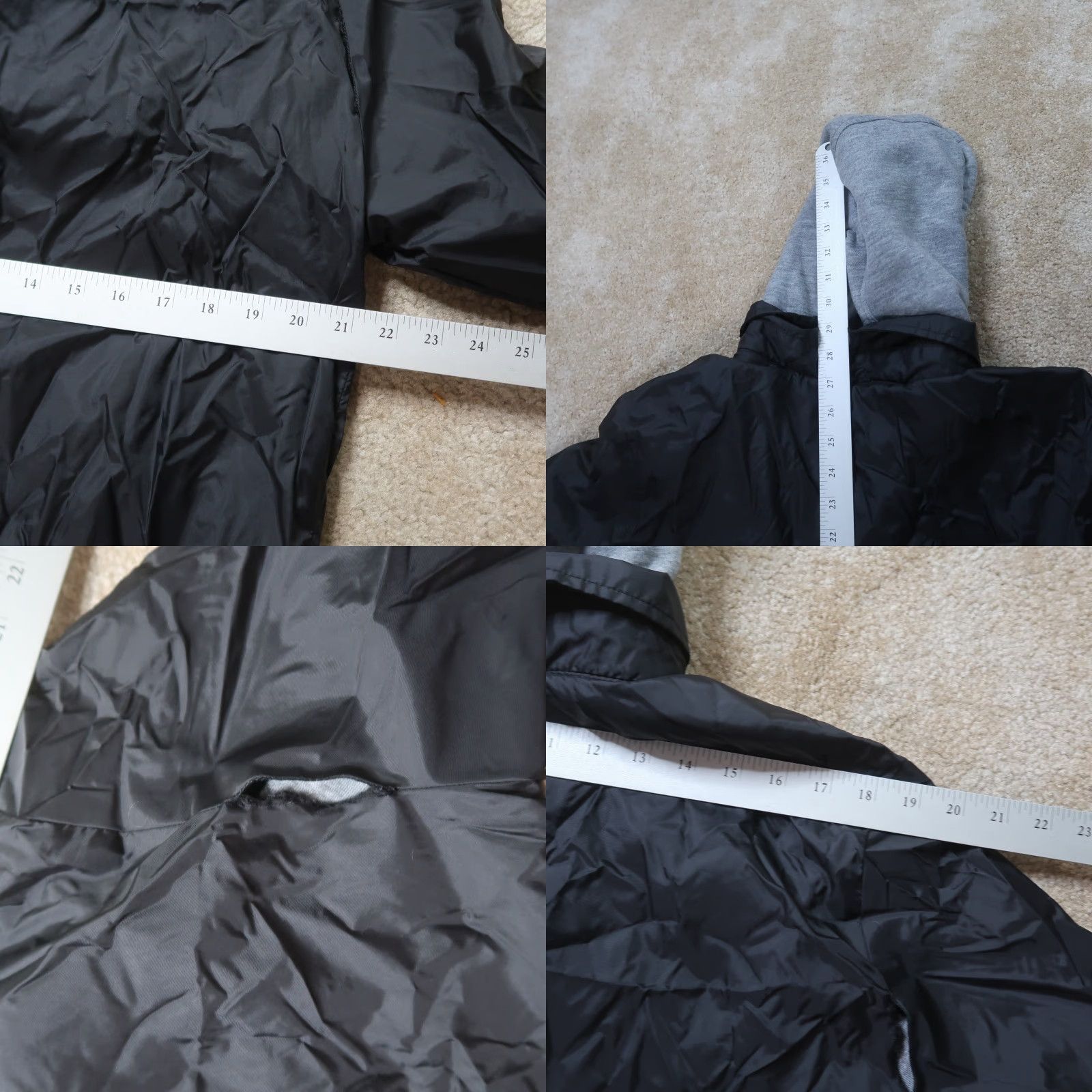 Vintage Matix Coaches Jacket Men's Medium Black Hooded Lined Size US M / EU 48-50 / 2 - 8 Thumbnail