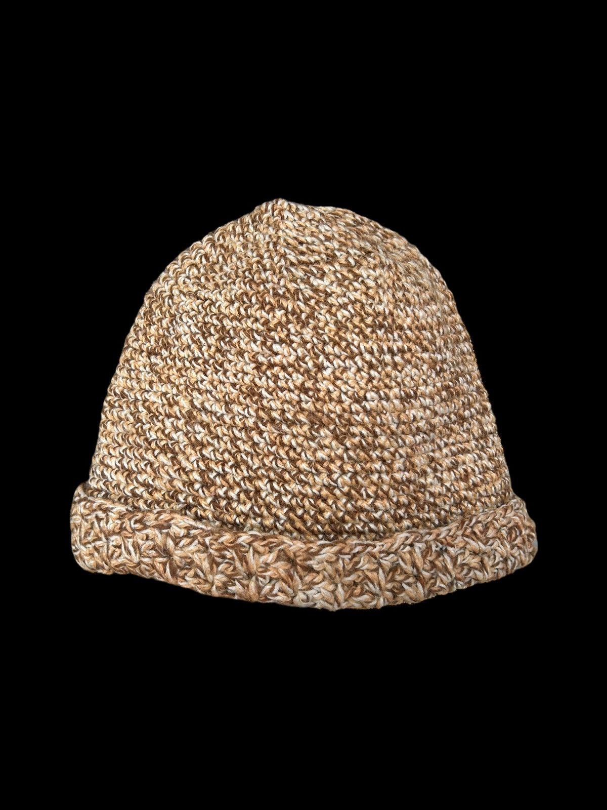 Japanese Brand × Kapital × Vintage Crochet Knitted handmade big Beanie Hats ☠️☠️ Size ONE SIZE - 2 Thumbnail