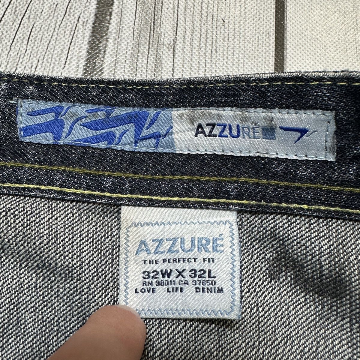 Vintage Vintage Azzuré jeans Size US 32 / EU 48 - 5 Thumbnail