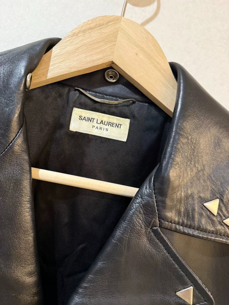 Yves Saint Laurent saint laurent Motorcycle leather jacket 2501-Nextarrow Size US M / EU 48-50 / 2 - 3 Thumbnail