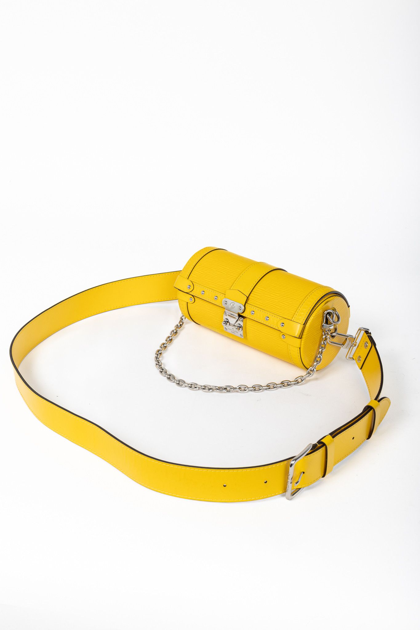 Louis Vuitton Louis Vuitton Papillon Trunk Jaune Epi Leather Handbag Size ONE SIZE - 5 Thumbnail