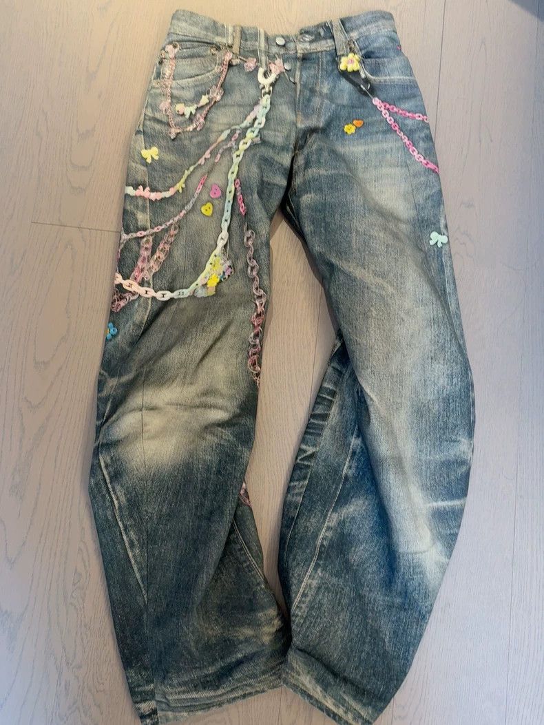 Acne Studios acne studios Blue machete jeans 2503-Nextarrow Size US 28 / EU 44 - 1 Thumbnail