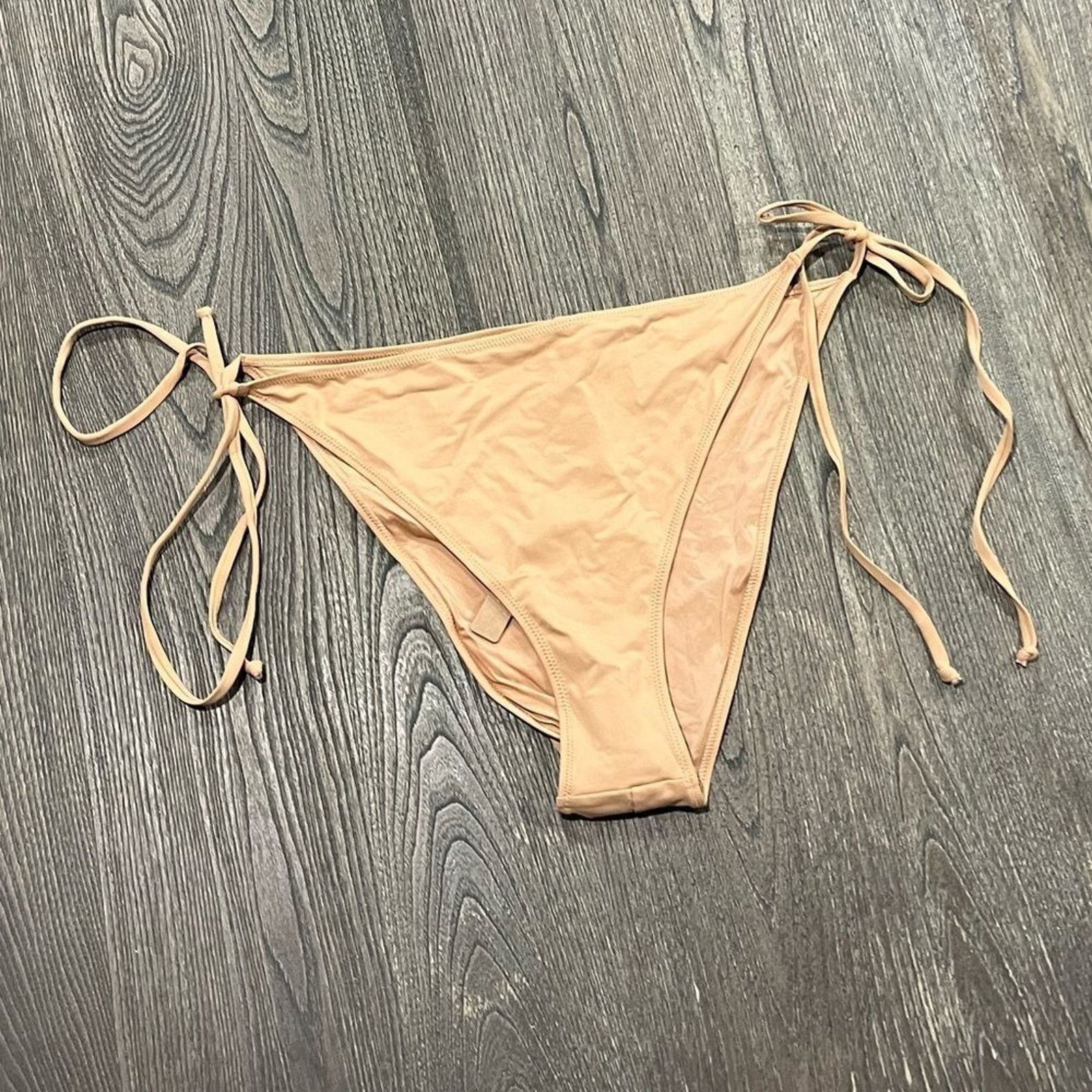 SKIMS NWT Skims Recycled Swim Low Rise Tie Bikini Bottom Size 4X Size ONE SIZE - 1 Thumbnail