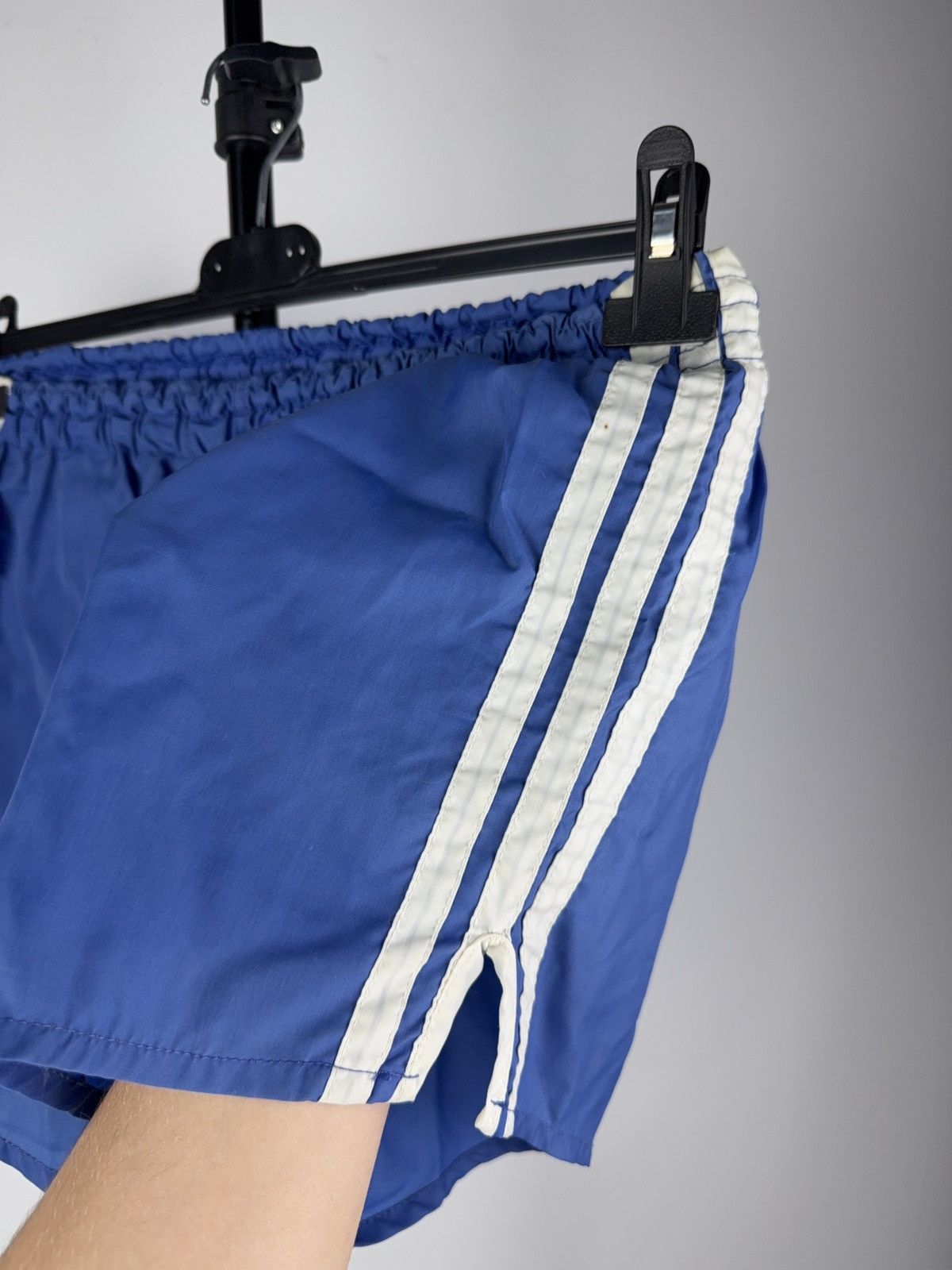 Adidas × Vintage Vintage 80s Adidas West Germany Shorts Football Soccer S Size US 31 - 4 Thumbnail
