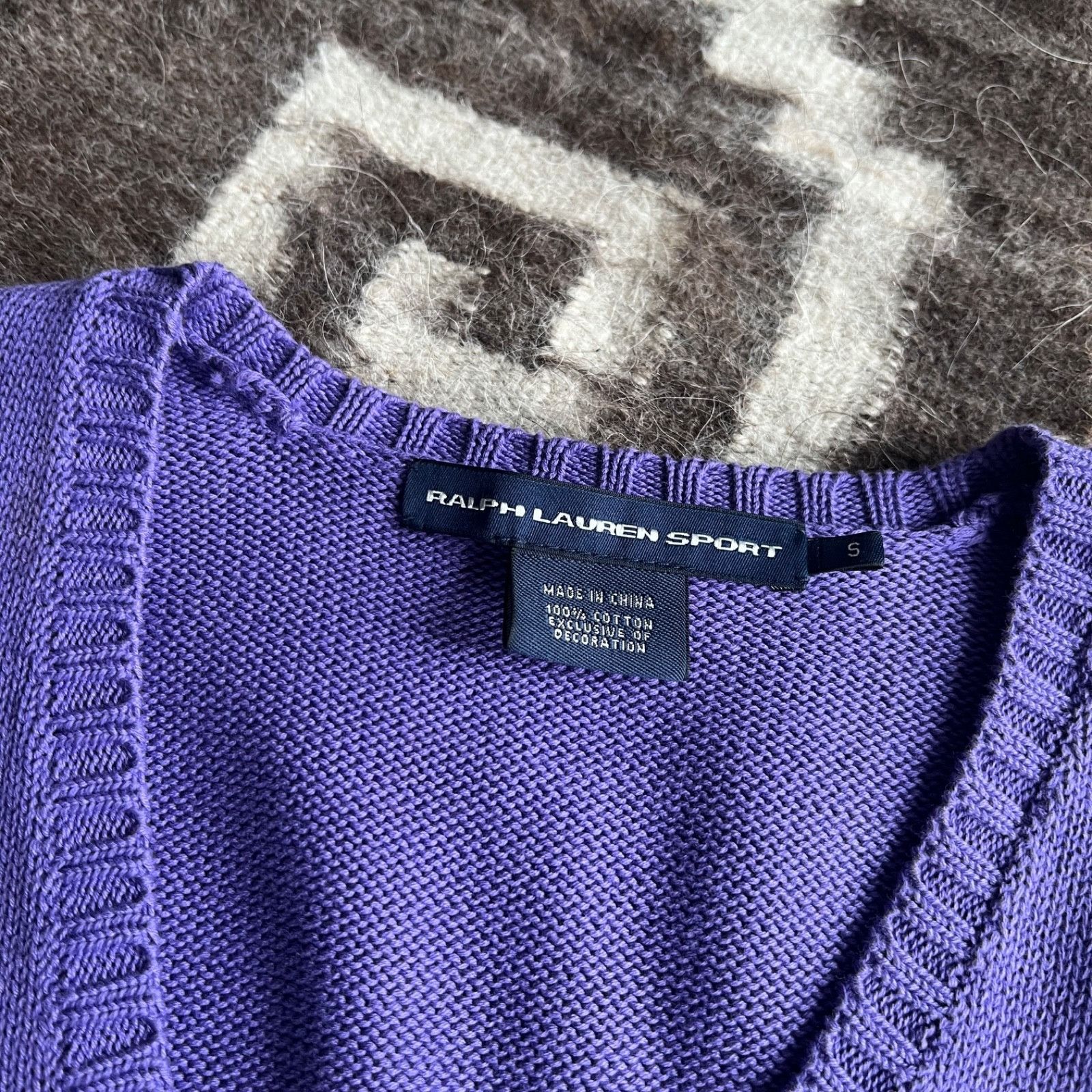 Ralph Lauren Sport Ralph Lauren Sport V Neck Sweater Big Pony 9927AC Size S / US 4 / IT 40 - 4 Thumbnail