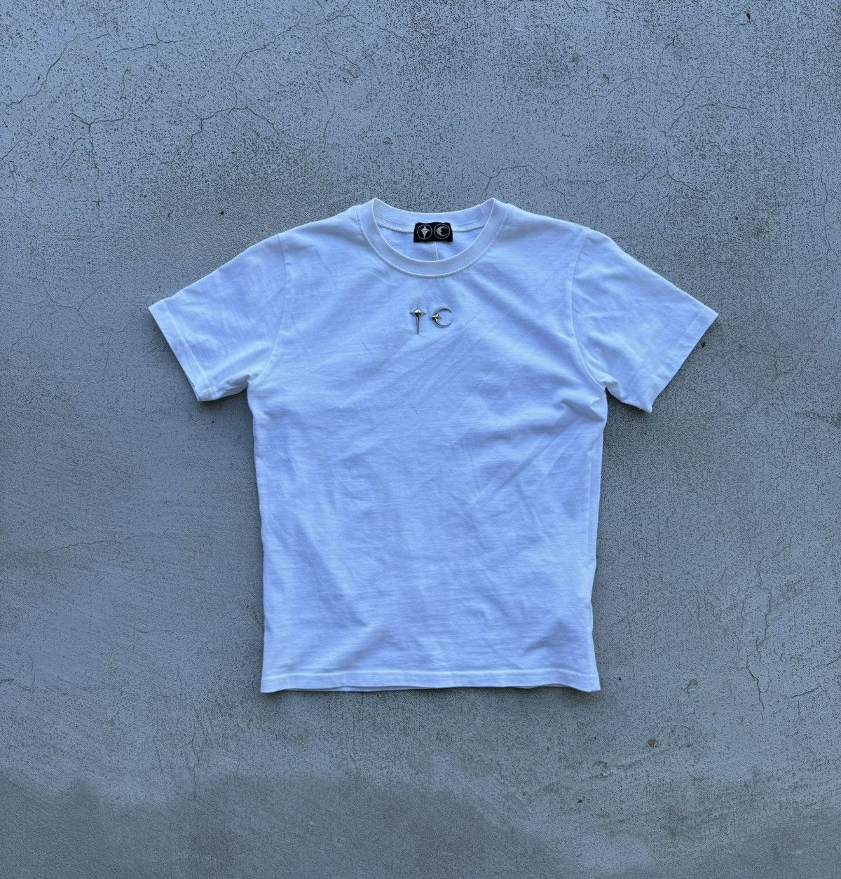 Designer Thug Club Slim “TC” White Tee | Grailed