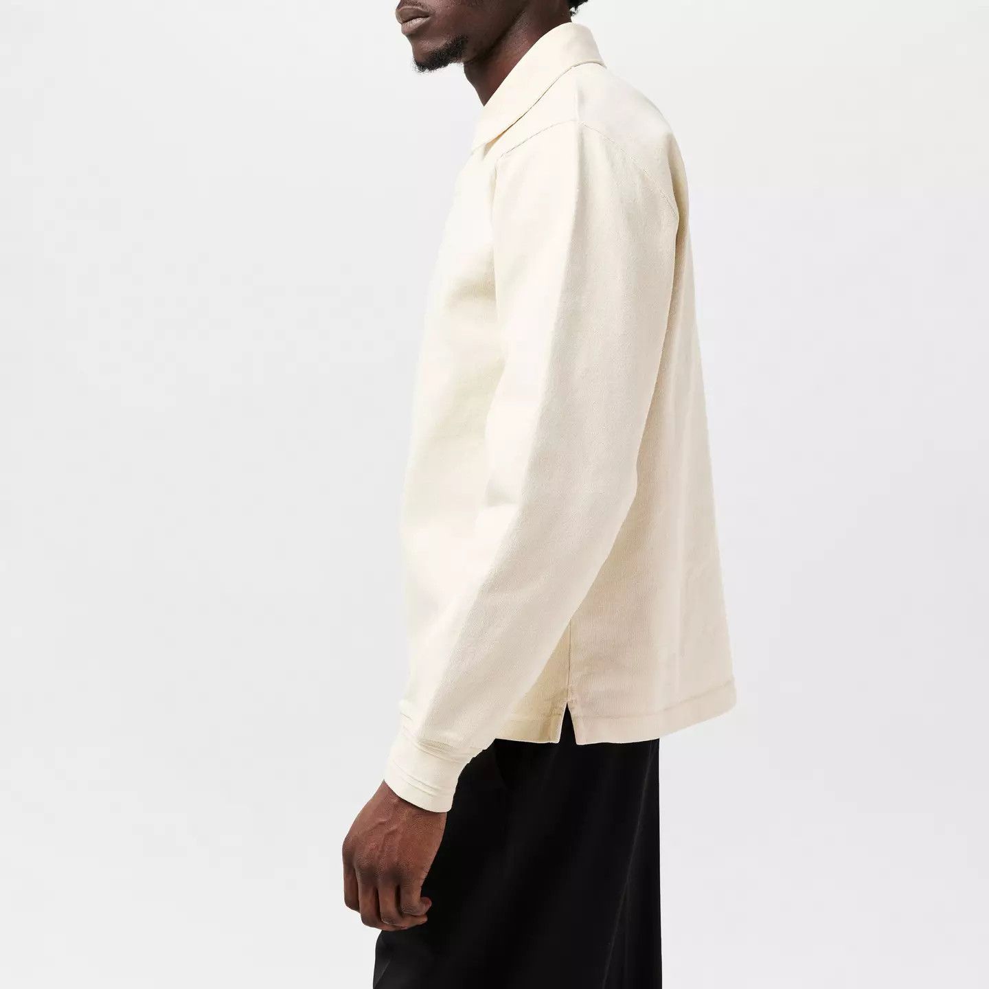 Burberry o1g2r1mq0426 Long Sleeve Polo Shirt in Ivory Size US M / EU 48-50 / 2 - 3 Thumbnail