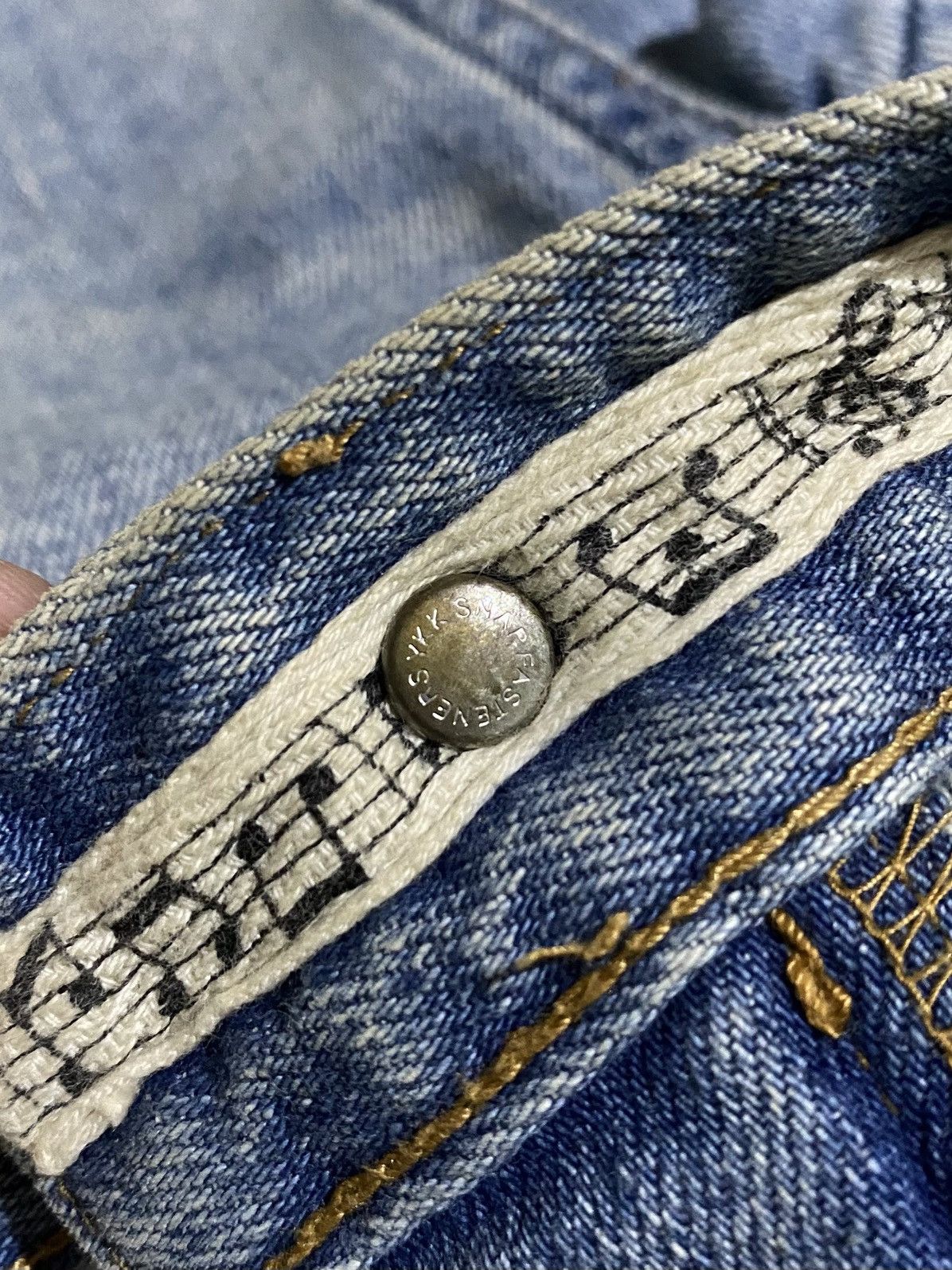 Number (N)ine NUMBER NINE STUDIOUS DISTRESSED SKINNY SHORT PANTS Size US 28 / EU 44 - 5 Thumbnail