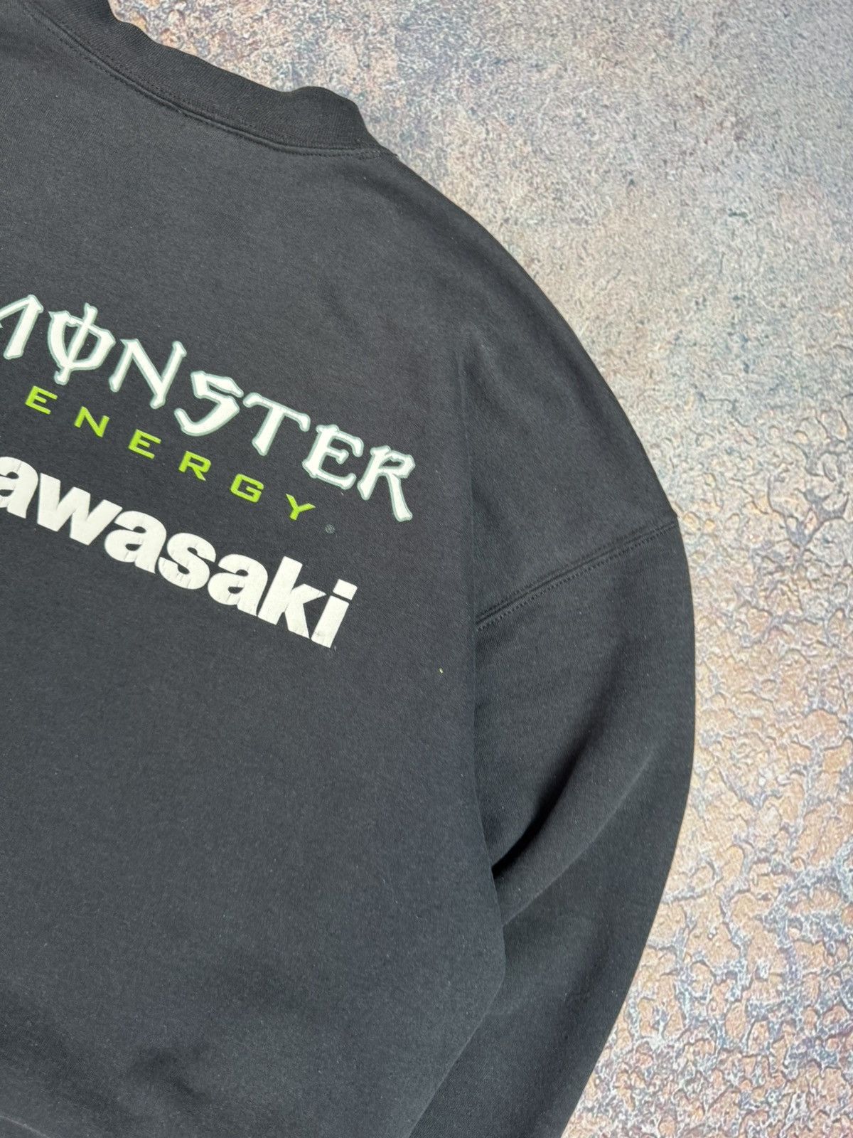 Japanese Brand Vintage⚡️ Monster Energy Kawasaki Racing Hoodie Size US L / EU 52-54 / 3 - 14 Thumbnail