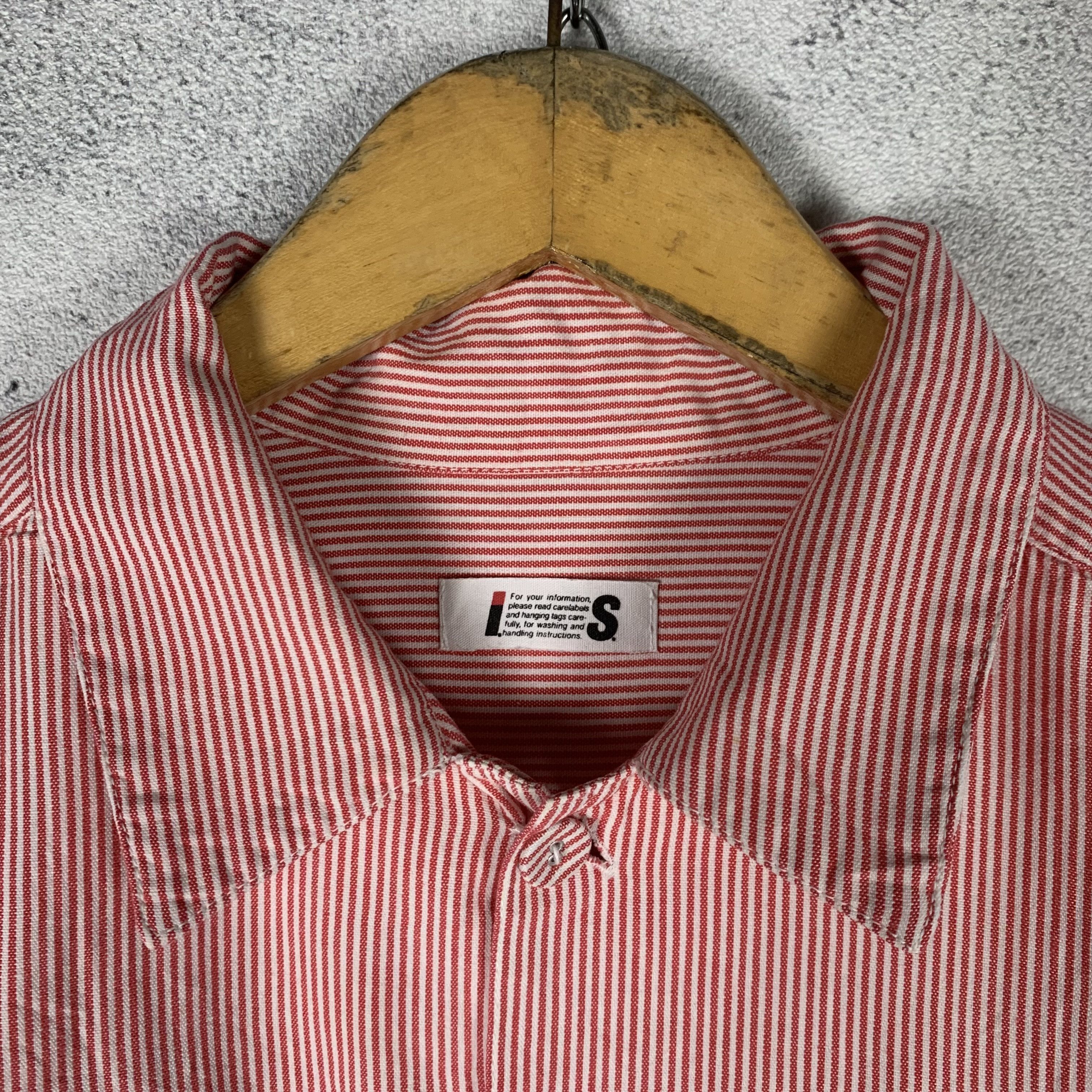 Issey Miyake Vintage Issey Miyake Striped Shirt Size US M / EU 48-50 / 2 - 6 Thumbnail