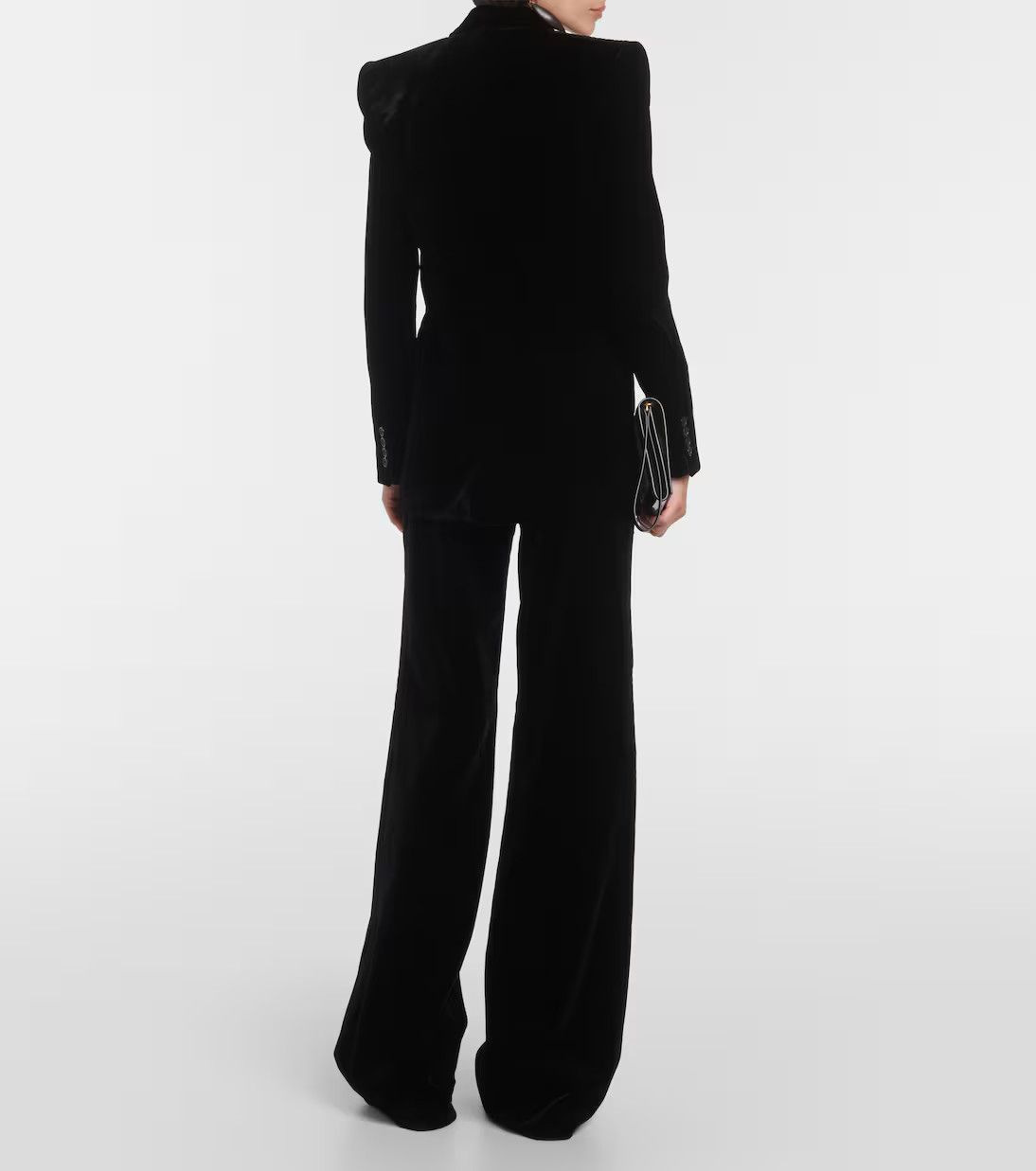 Saint Laurent Paris o1bcso1str1224 Veste Velours De Coton in Black Size S / US 4 / IT 40 - 3 Thumbnail
