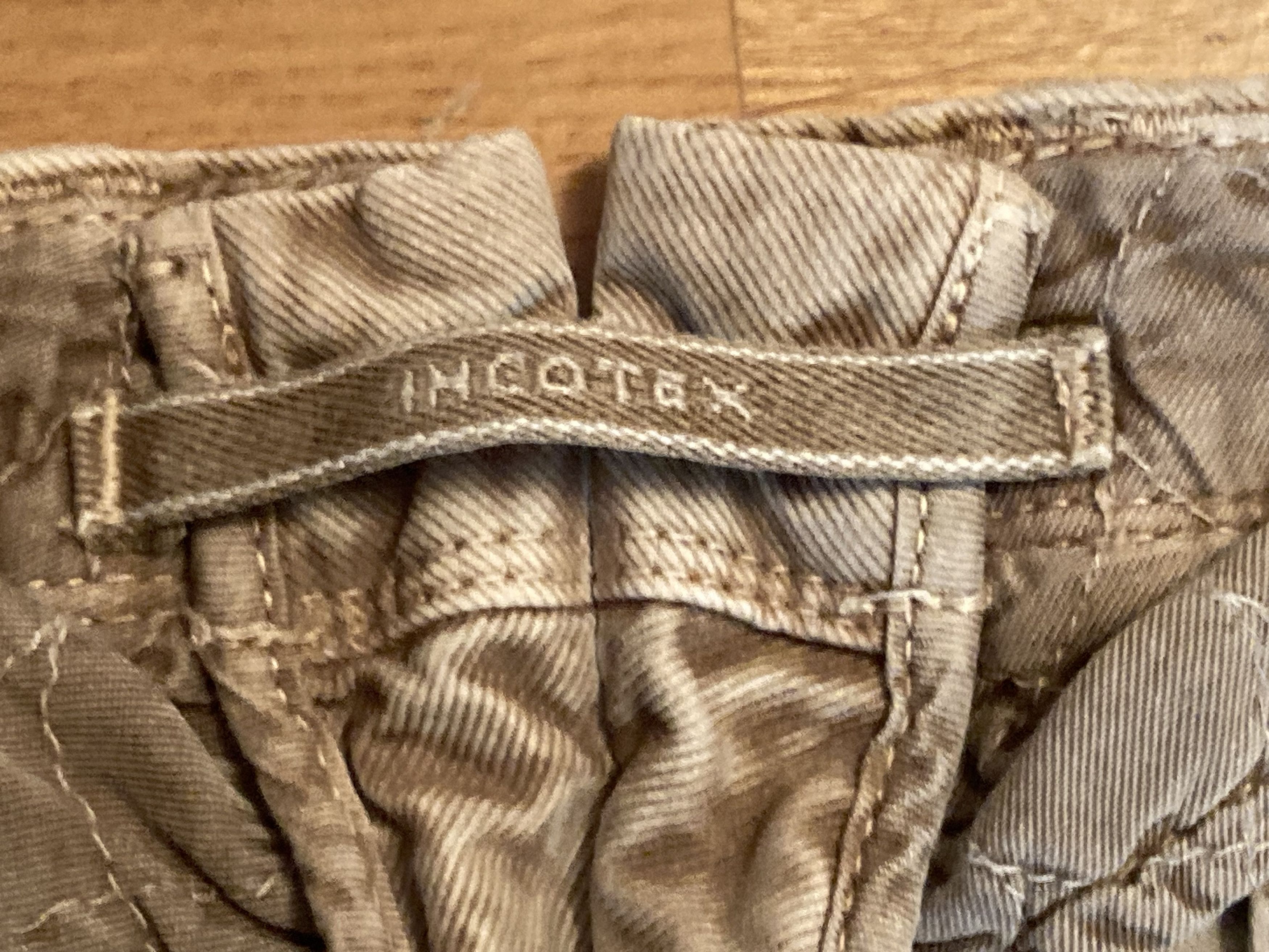 Incotex INCOTEX slim fit chino pants size 32/48 in tricochino beige Size US 32 / EU 48 - 3 Thumbnail