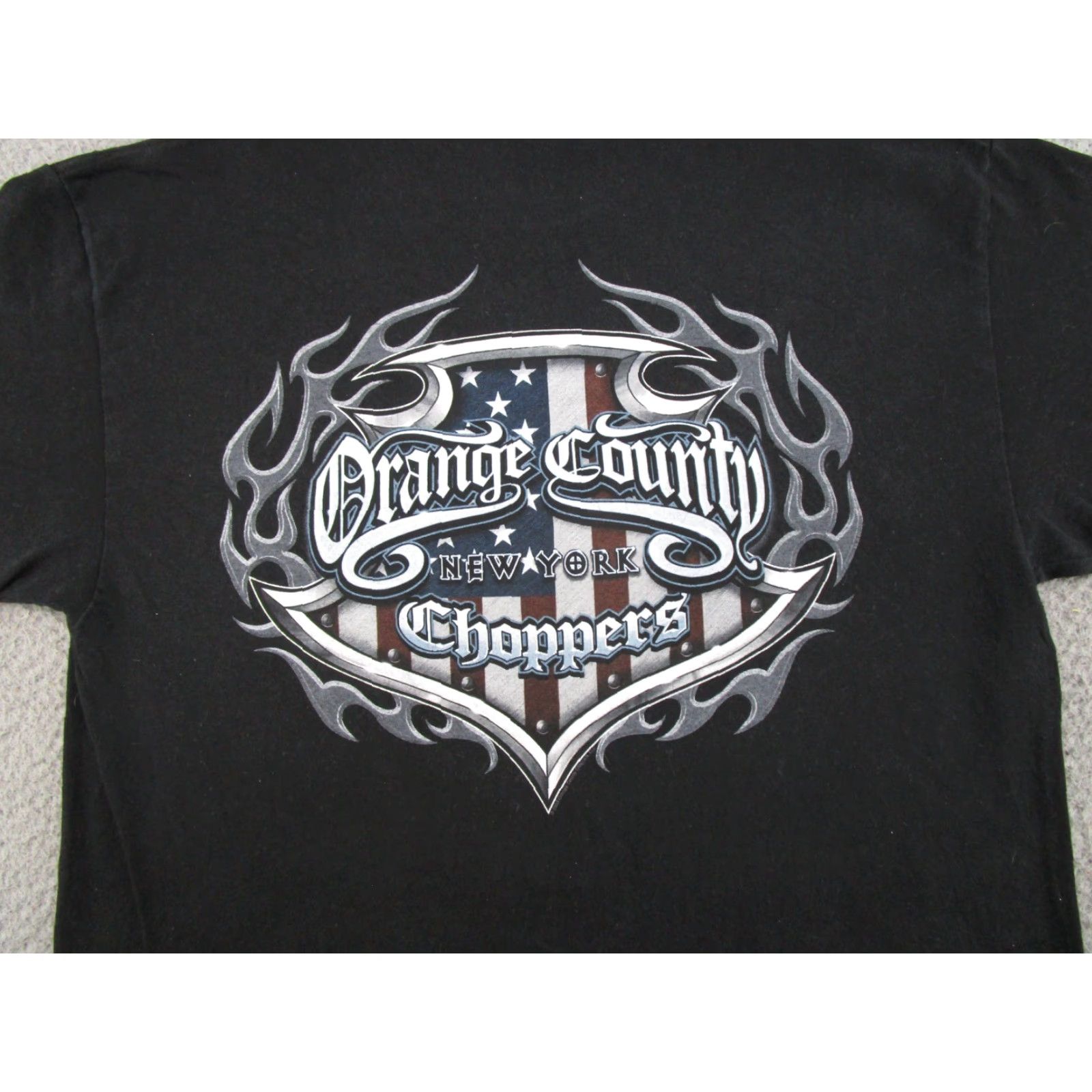 Vintage VINTAGE Orange County Choppers T-Shirt Men’s Black 2003 Y2K Graphic Print Short Sleeve Crew Neck Size L Mockups? Size US L / EU 52-54 / 3 - 5 Thumbnail