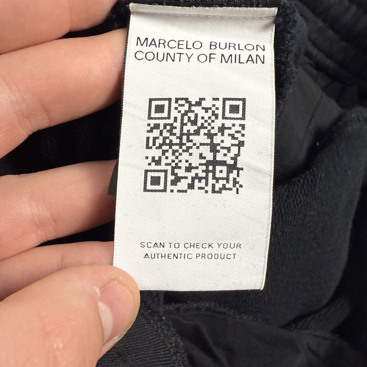 Marcelo Burlon Marcelo Burlo White Wings Track ‘Black’ Sweatpants Size US 36 / EU 52 - 8 Thumbnail