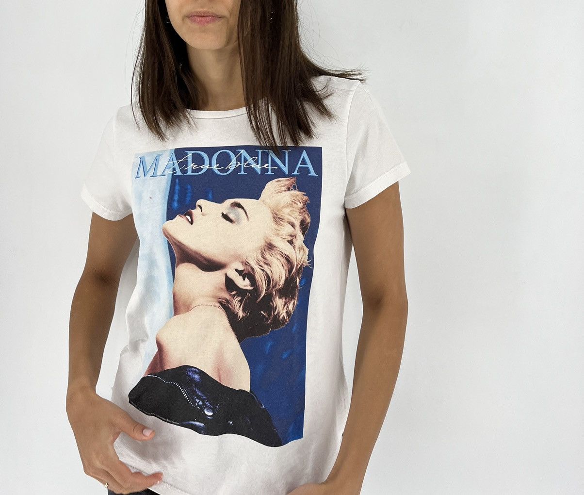 Other Vintage Y2K Madonna H&M Licensed T Shirt 2018 Womens Size XS / US 0-2 / IT 36-38 - 4 Thumbnail