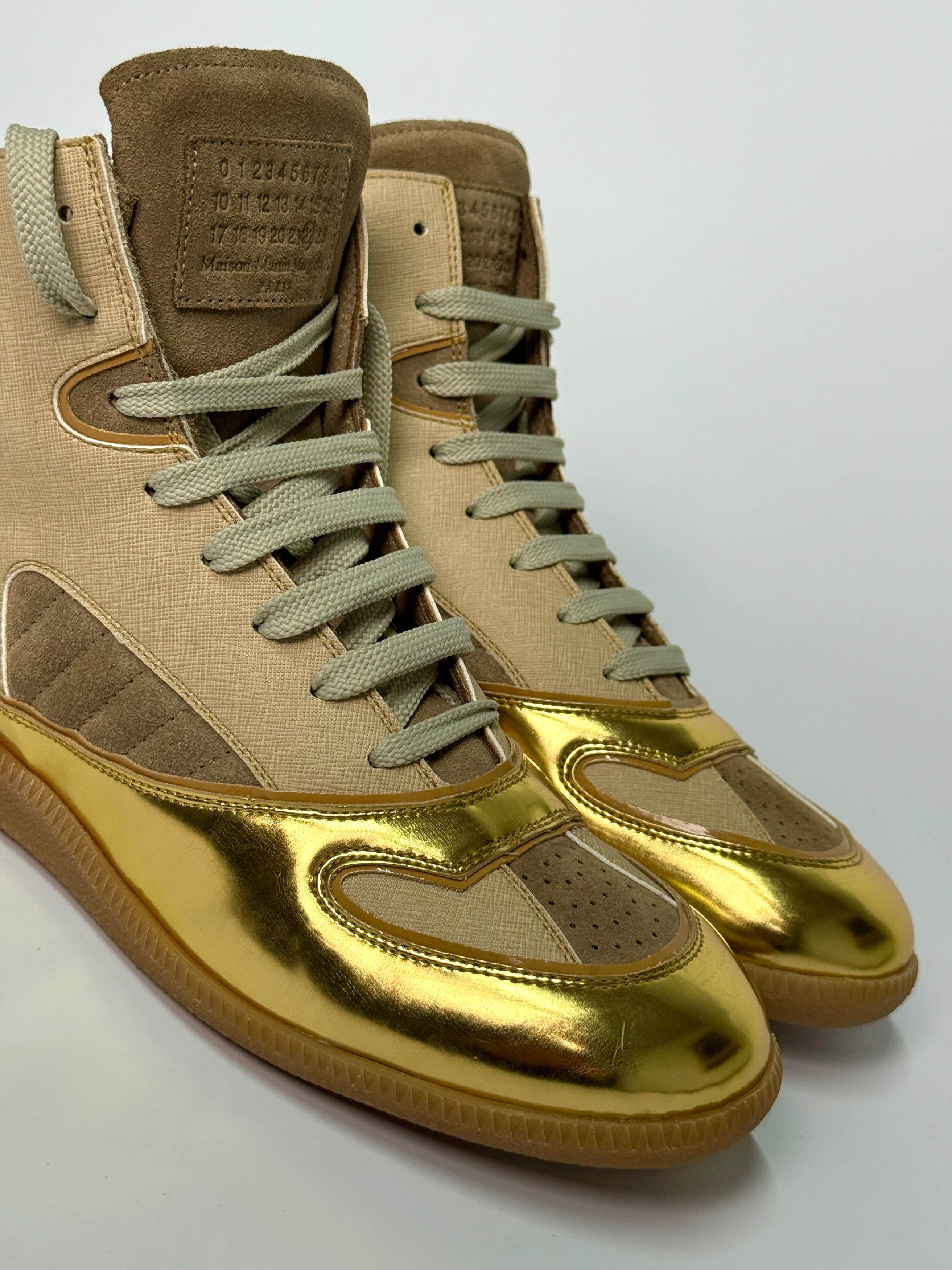 Maison Margiela Maison Martin Margiela Gold "Cadillac" Hightop Size US 8 / EU 41 - 12 Thumbnail