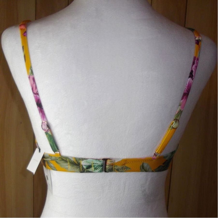 Other NWT Shade & Shore Floral Ruffled Underwire Bikini Top 32B Size ONE SIZE - 2 Thumbnail