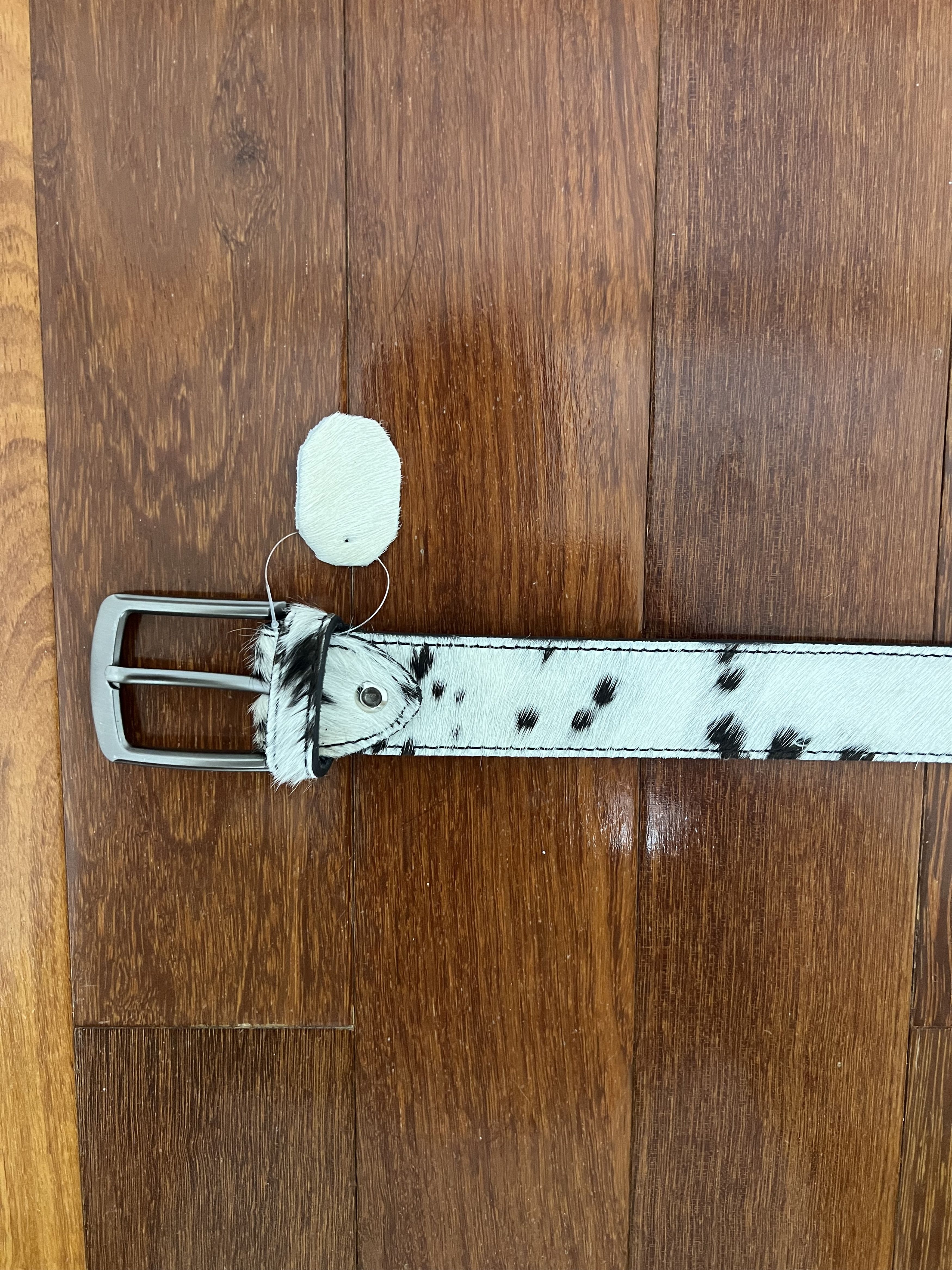 Mutimer 💚 Mutimer Triple White Cowhide Belt NEW Small/Medium Size ONE SIZE - 2 Thumbnail