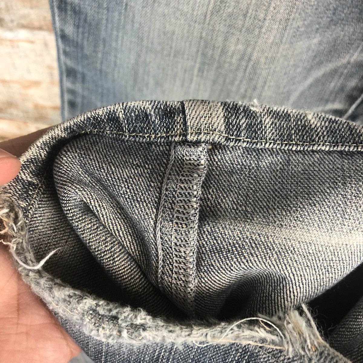 Edwin DL Edwin japan vintage jeans Blue Denim Pants #C268 Size US 33 - 9 Thumbnail