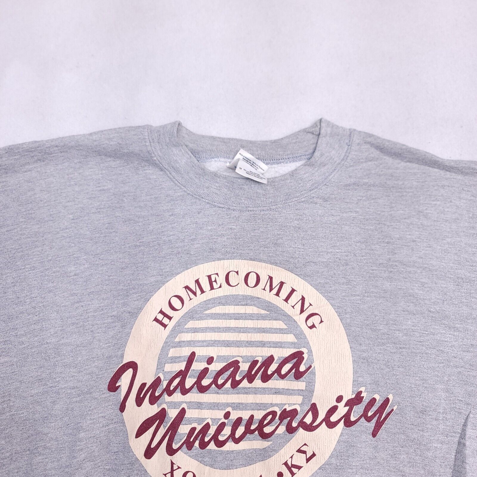 Gildan Indiana University Pullover Sweatshirt Womens Size M Gildan Size M / US 6-8 / IT 42-44 - 1 Thumbnail