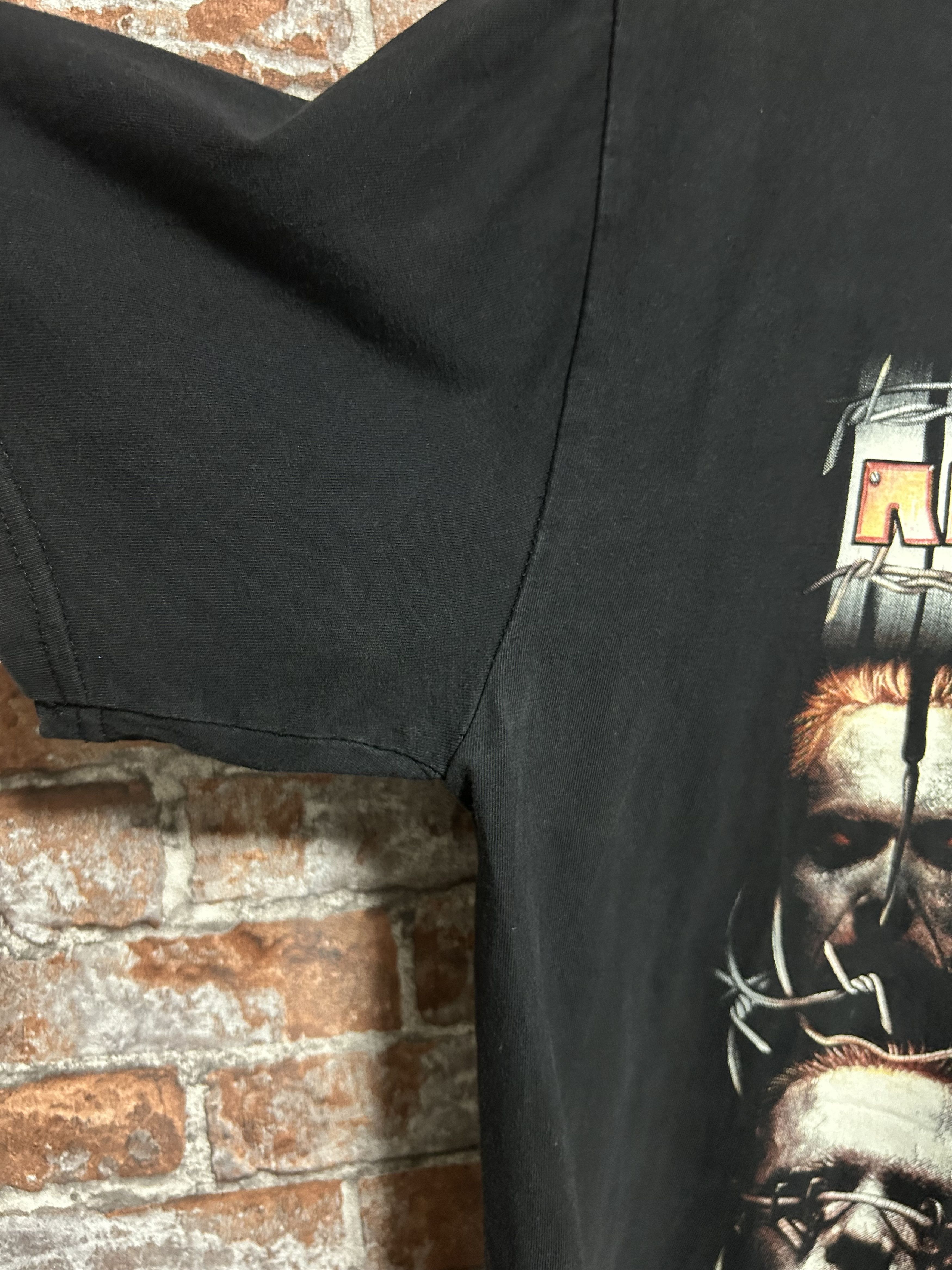 Band Tees × Vintage Vintage 90s Rammstein Rock band T-shirt Size US XL / EU 56 / 4 - 5 Thumbnail