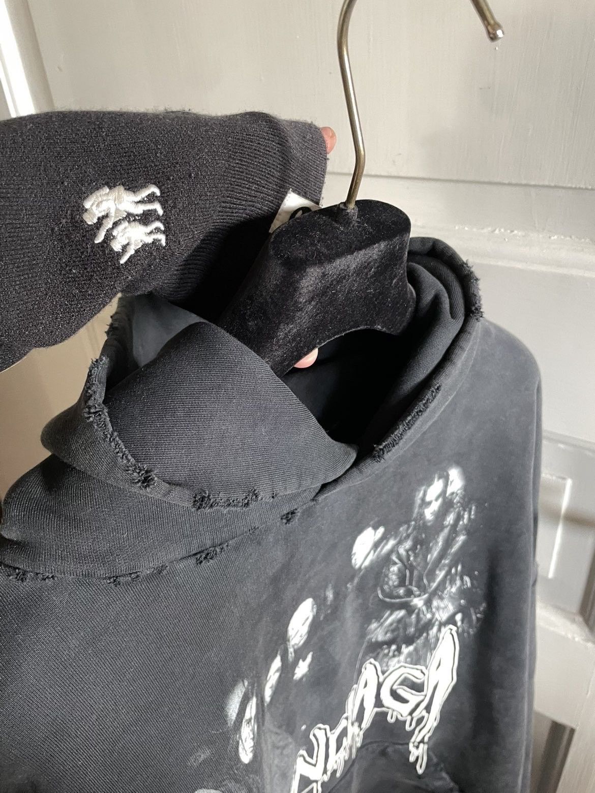 Balenciaga Balenciaga Couture, Metalheads Oversized Hoodie Size US L / EU 52-54 / 3 - 5 Thumbnail