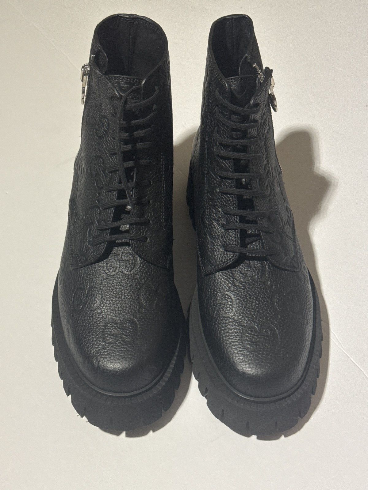 Gucci Gucci GG Leather Boots Size US 10.5 / EU 43-44 - 5 Thumbnail