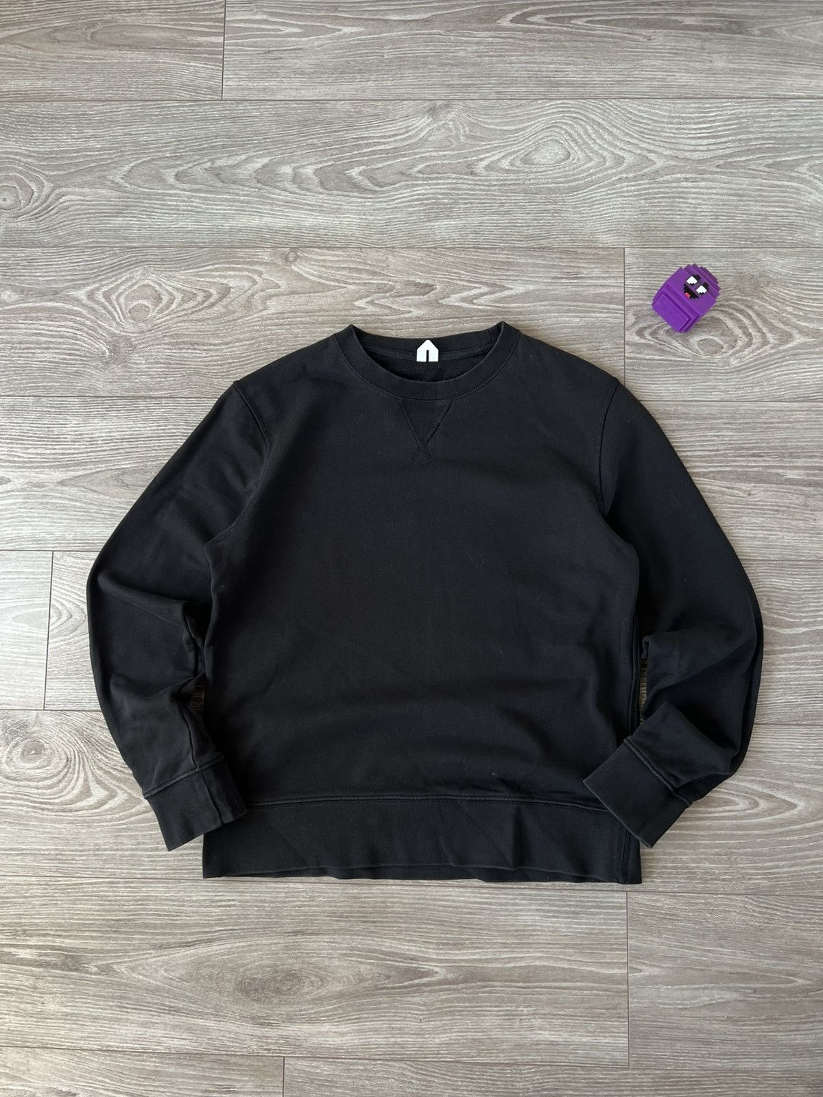 Designer ‼️Arket Limited Balck Heavy Cotton Oldmoney Y2k Sweatshirt ‼️ Size US M / EU 48-50 / 2 - 12 Thumbnail