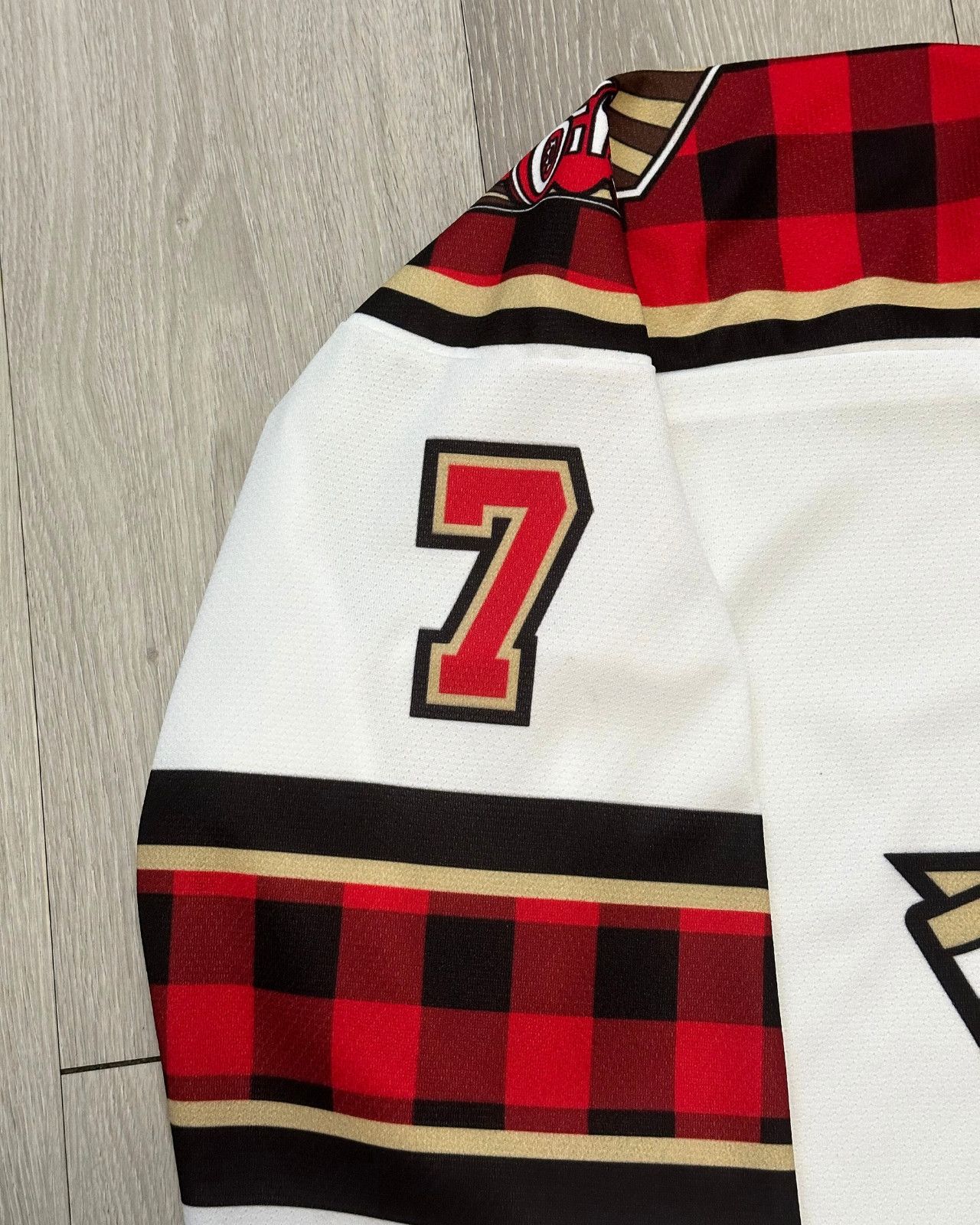NHL AK Athletic Knit Ladners #7 Sublimated Hockey Jersey - Large Size US L / EU 52-54 / 3 - 6 Thumbnail