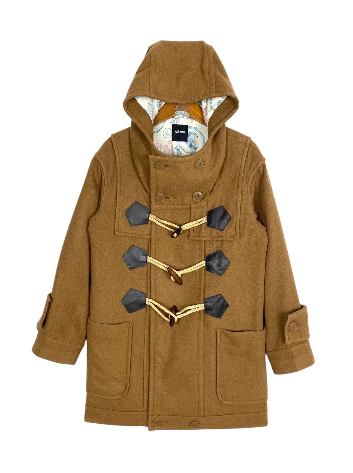 Issey Miyake Rare‼️ Ne-net Issey Miyake Wool Duffle Coat Size US M / EU 48-50 / 2 - 1 Thumbnail