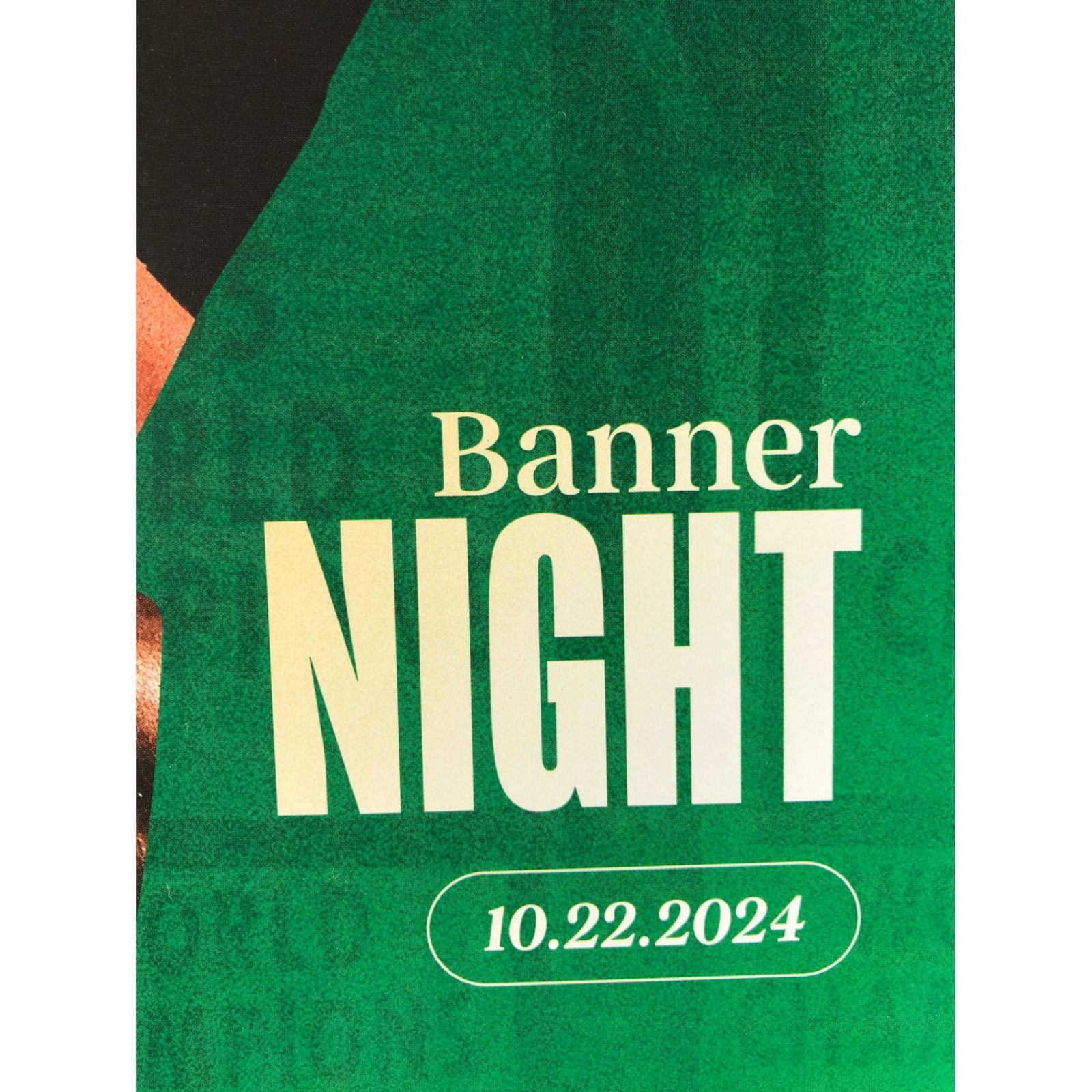 NBA Boston Celtics v New York Knicks 10/22/24 BannerNight Poster Size ONE SIZE - 12 Thumbnail