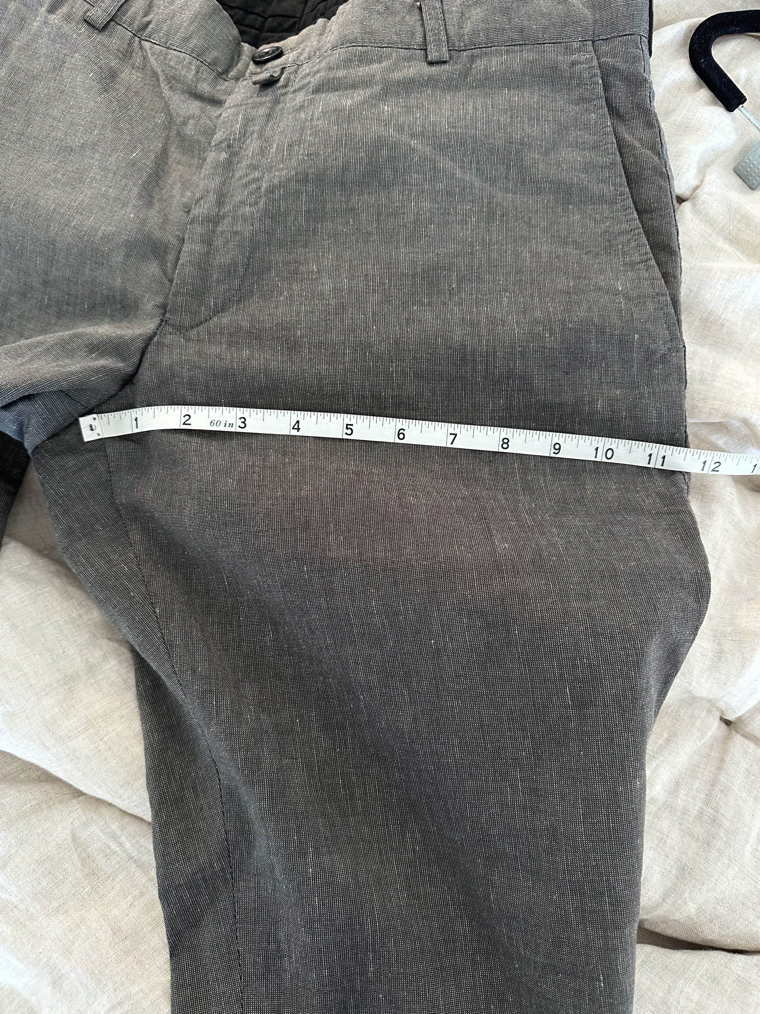 Dries Van Noten Dries Van Noten Linen/Cotton Blend Trousers Size 32 - 6 Thumbnail