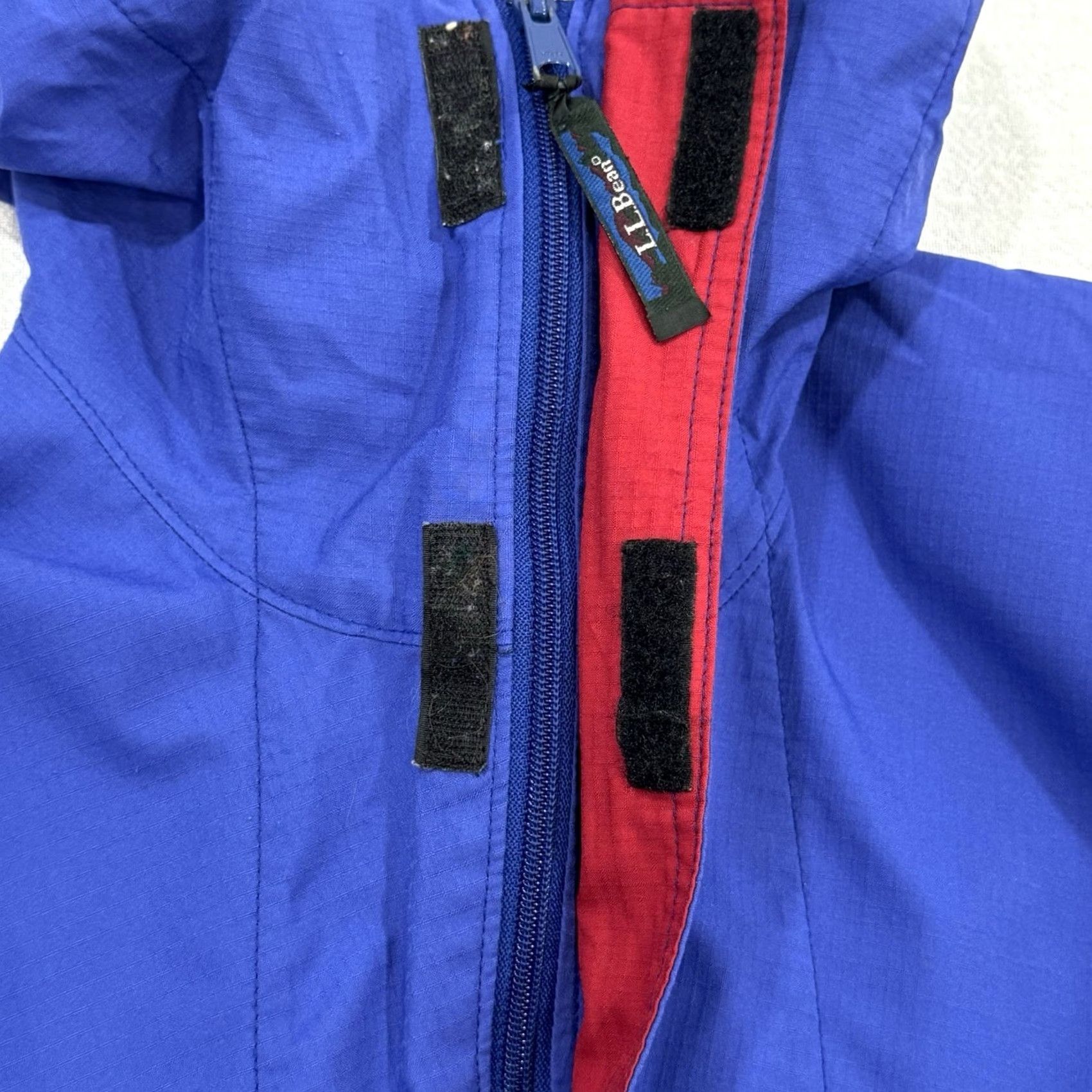 Vintage VINTAGE L.L. Bean Parka Jacket Mens Small Blue Nylon Zip 90s USA Solid Wool? Size US S / EU 44-46 / 1 - 7 Thumbnail