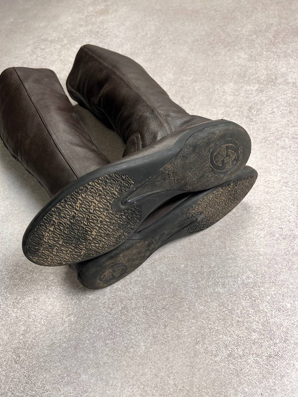 Gucci × Tom Ford × Vintage VINTAGE GUCCI TOM FORD ERA GENUINE LEAHER WOMANS BOOTS 38 Size US 8 / IT 38 - 9 Thumbnail