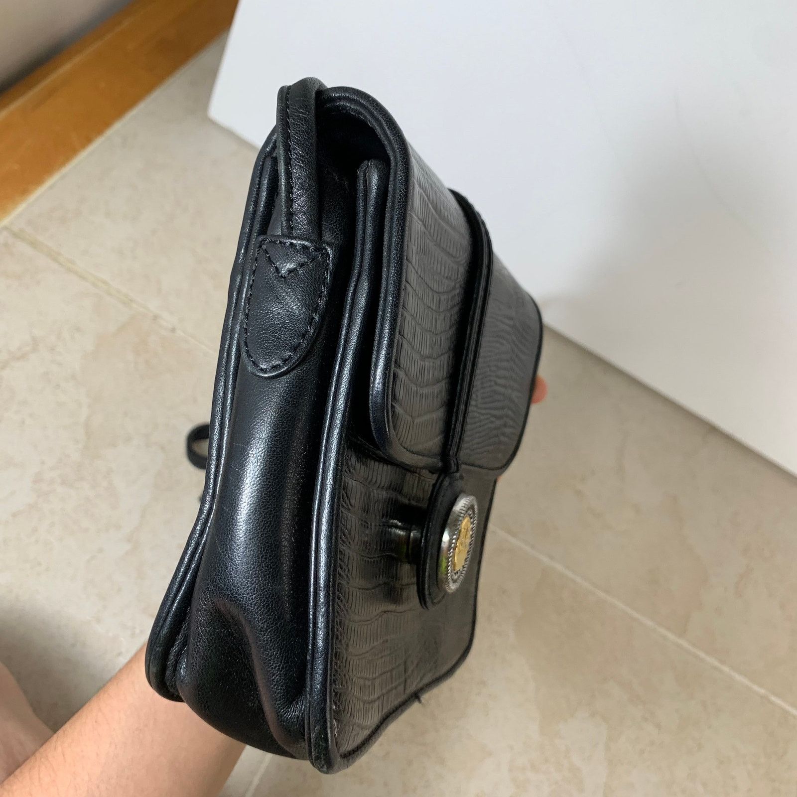 Brighton One World by Brighton Croc Embossed Crossbody Bag Size ONE SIZE - 13 Thumbnail