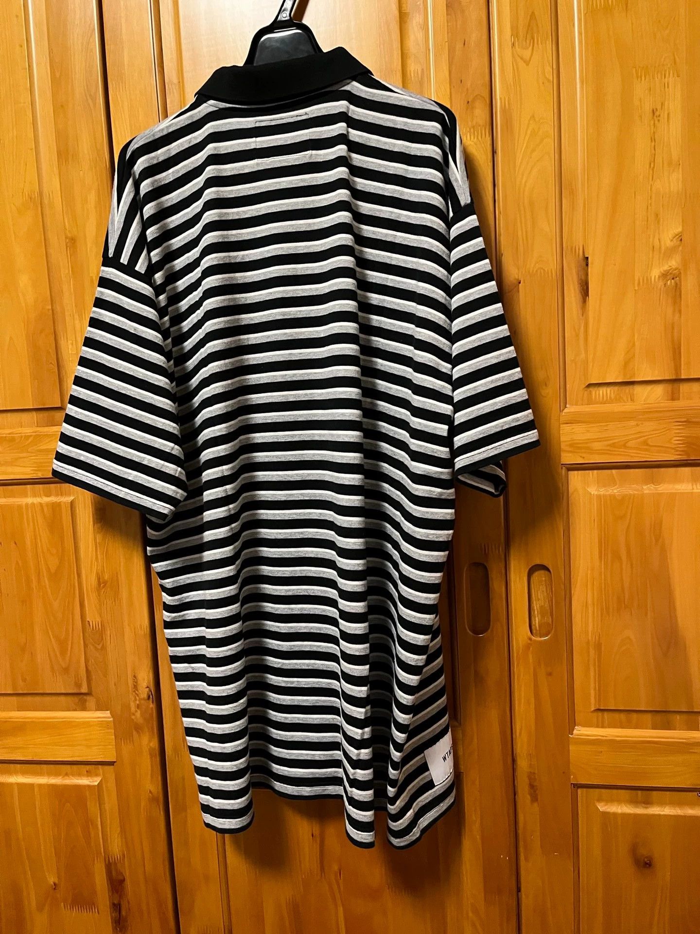 Wtaps WTAPS VASQUE 20SS Black Striped Polo Short Sleeve M Size US M / EU 48-50 / 2 - 5 Thumbnail
