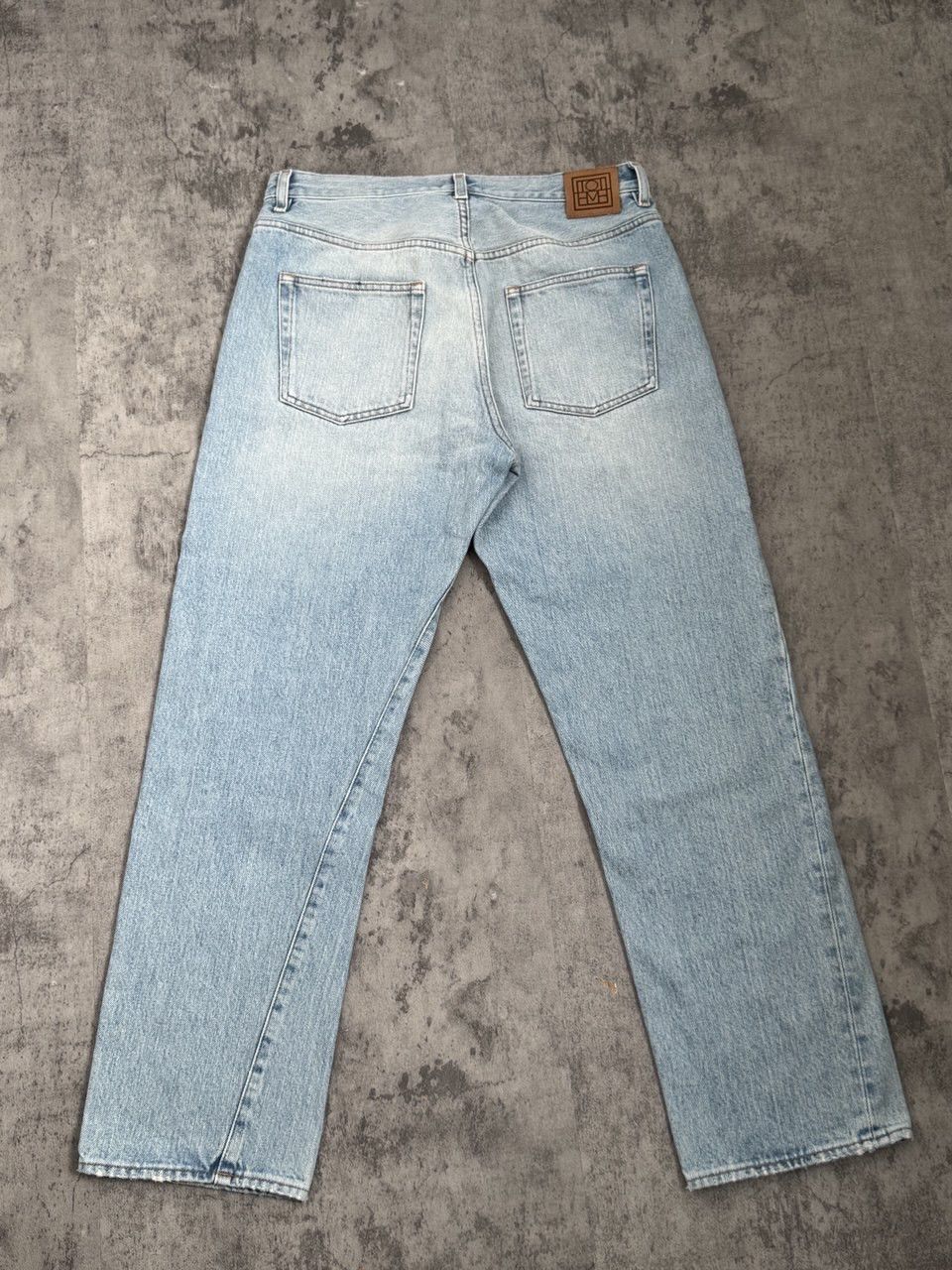 Other Toteme Blue Washed Denim Jeans Size US 32 / EU 48 - 2 Thumbnail