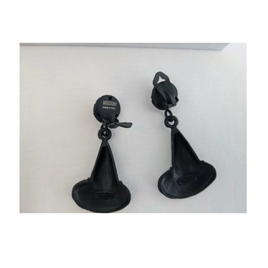 Moschino SS20 Moschino Couture Jeremy Scott CLIP ON EARRINGS TRICK Size ONE SIZE - 12 Thumbnail