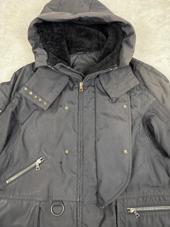 Prada 2000s Prada Black Hooded Parka Ski Jacket Size US L / EU 52-54 / 3 - 8 Thumbnail