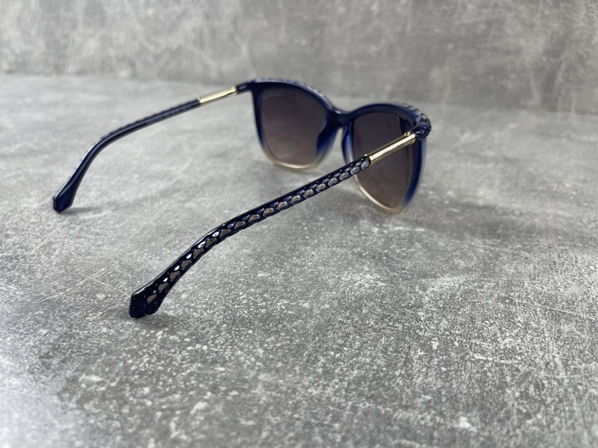 Roberto Cavalli Roberto Cavalli Xaus 874S 92B Blue Ombre Cat Eye Sunglasses Size ONE SIZE - 5 Thumbnail