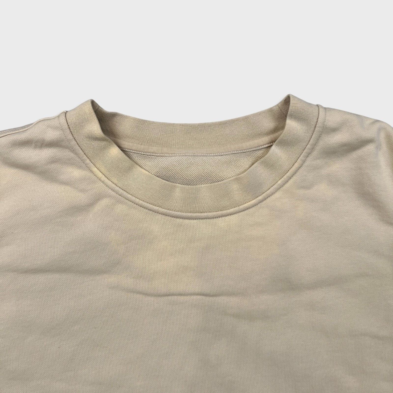 Lululemon Lululemon Perfectly Oversized Crew Large Beige Sweatshirt Size L / US 10 / IT 46 - 2 Thumbnail
