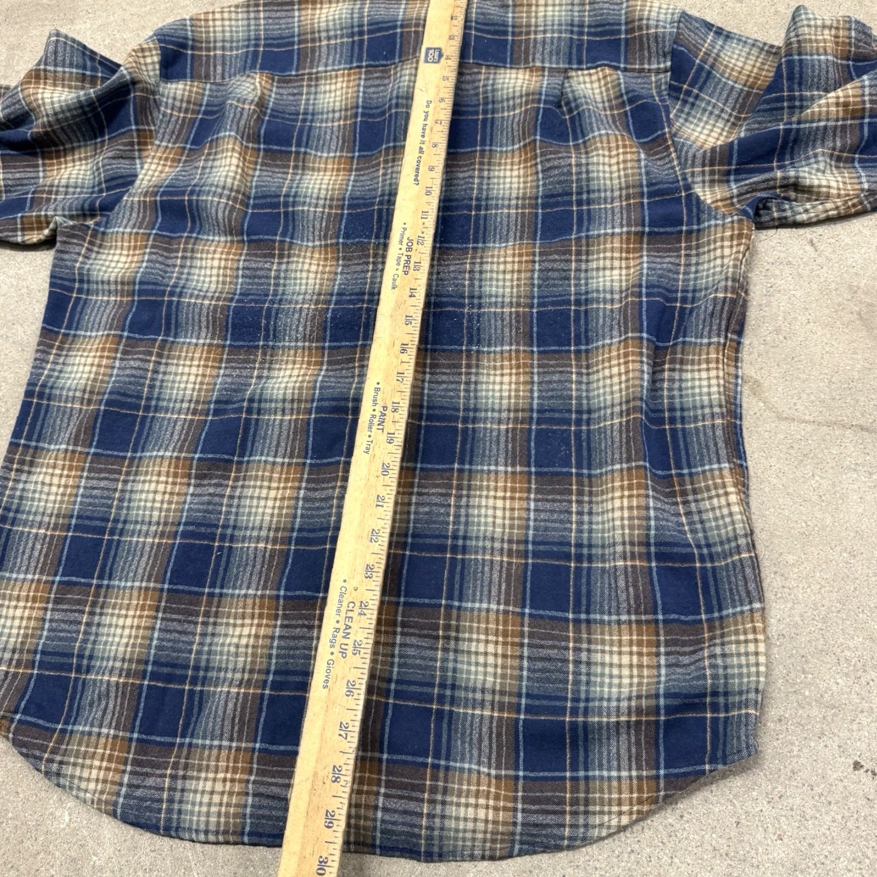 Pendleton VINTAGE Pendleton Wool Shirt Large Blue Plaid Button-Up Long Sleeve Mens Size US L / EU 52-54 / 3 - 6 Thumbnail